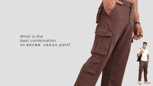 Brown Cargo Pants For Men