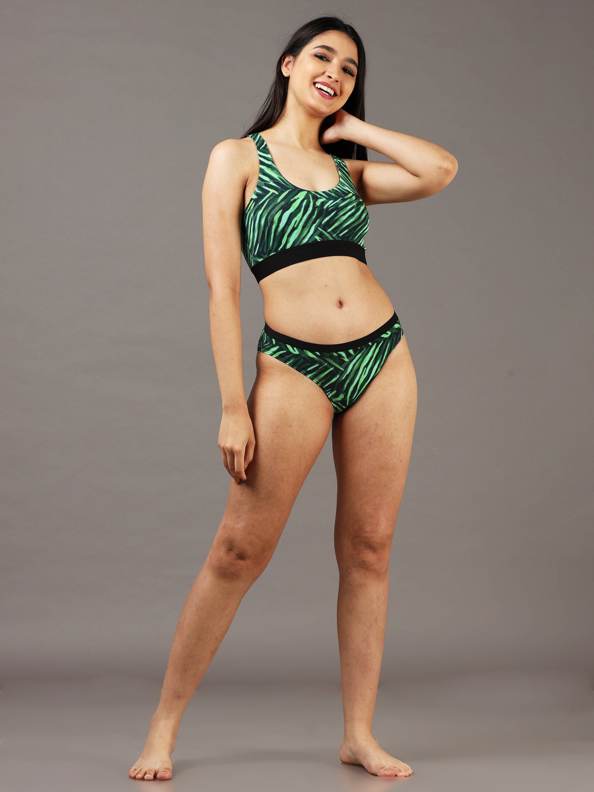 Spruce Brute Bralette Bikini for Women