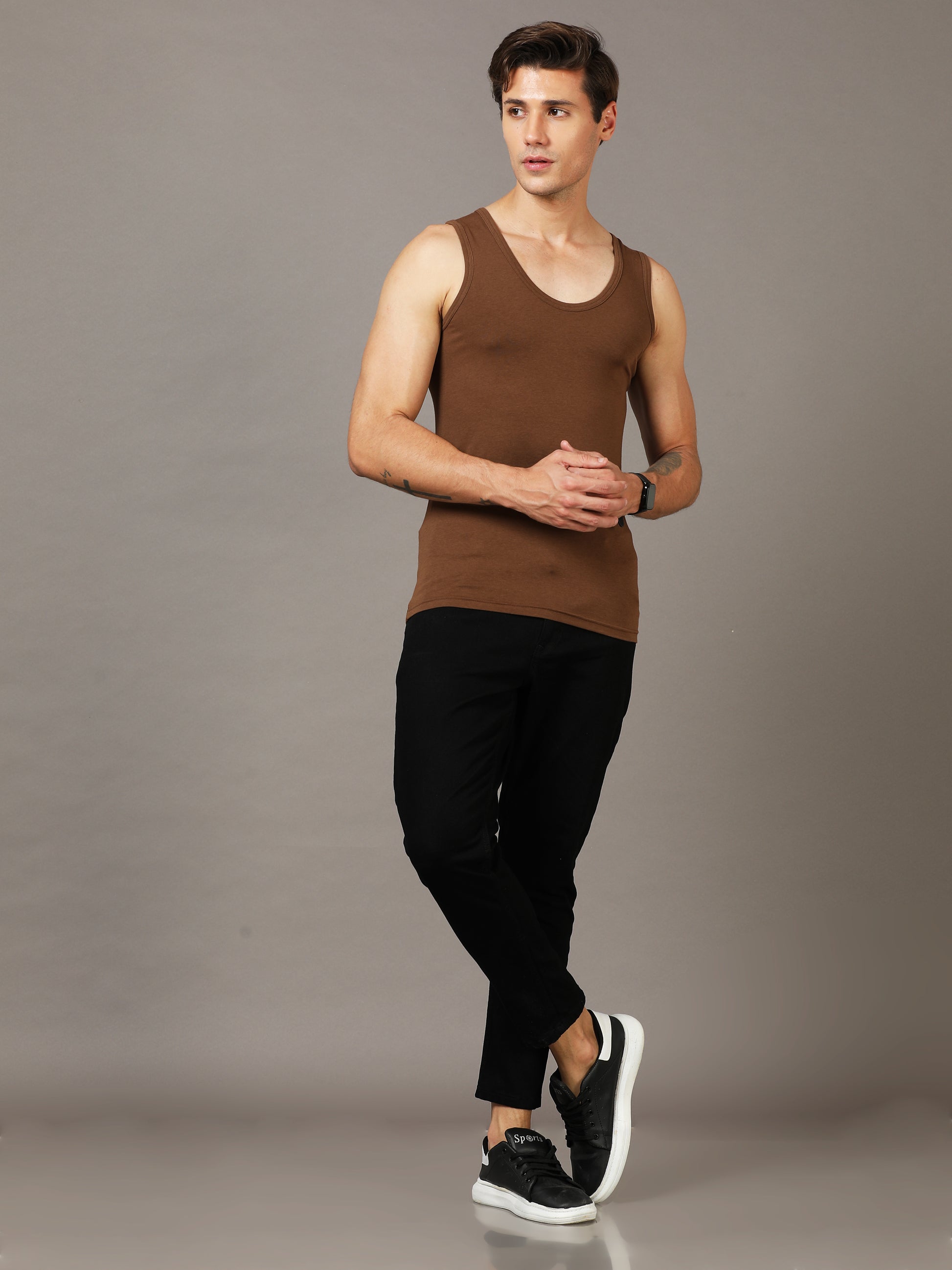 Chicori Pine Inner Vests for Men