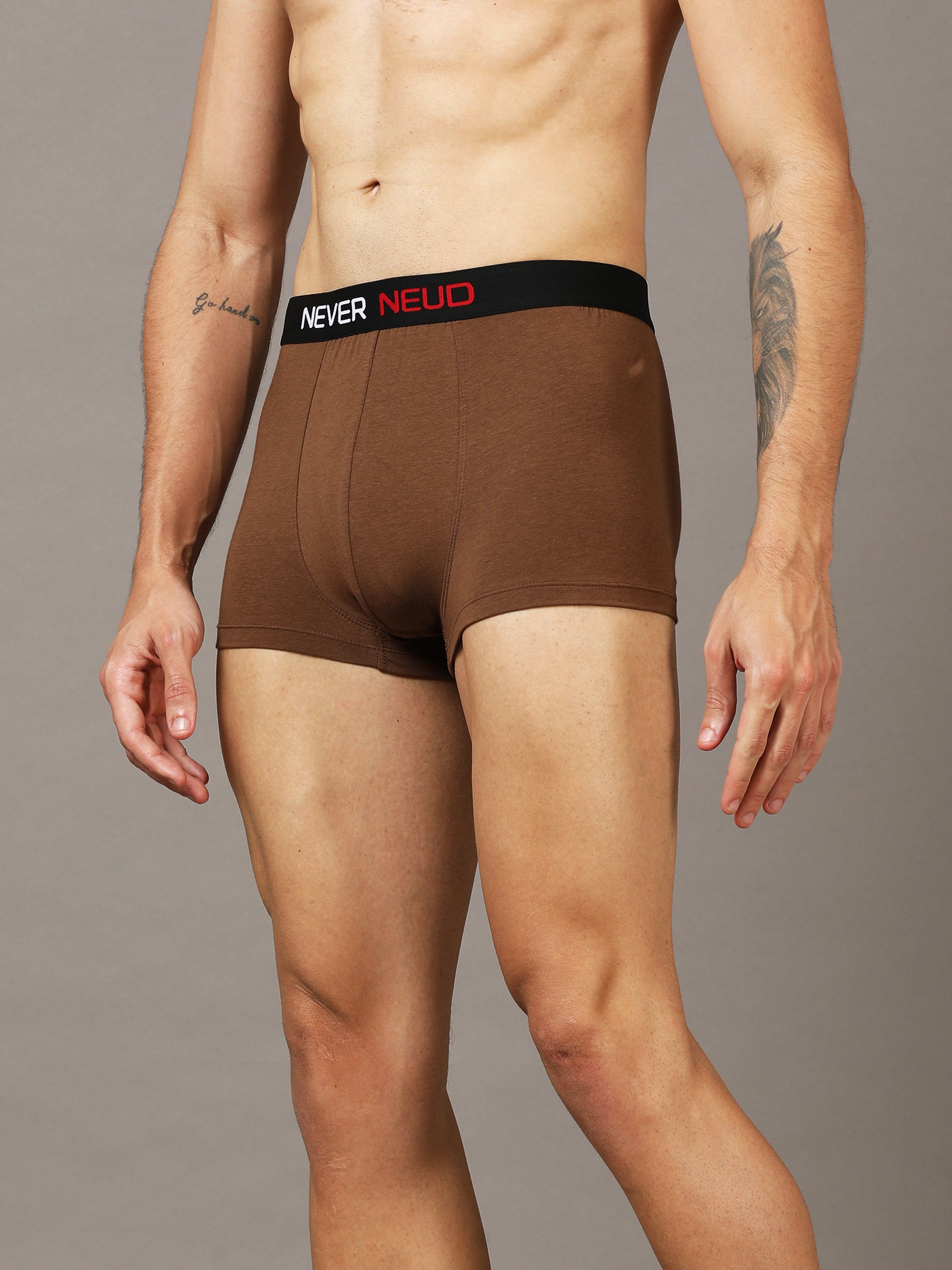 Chicori Pine Cotton Trunks for Men