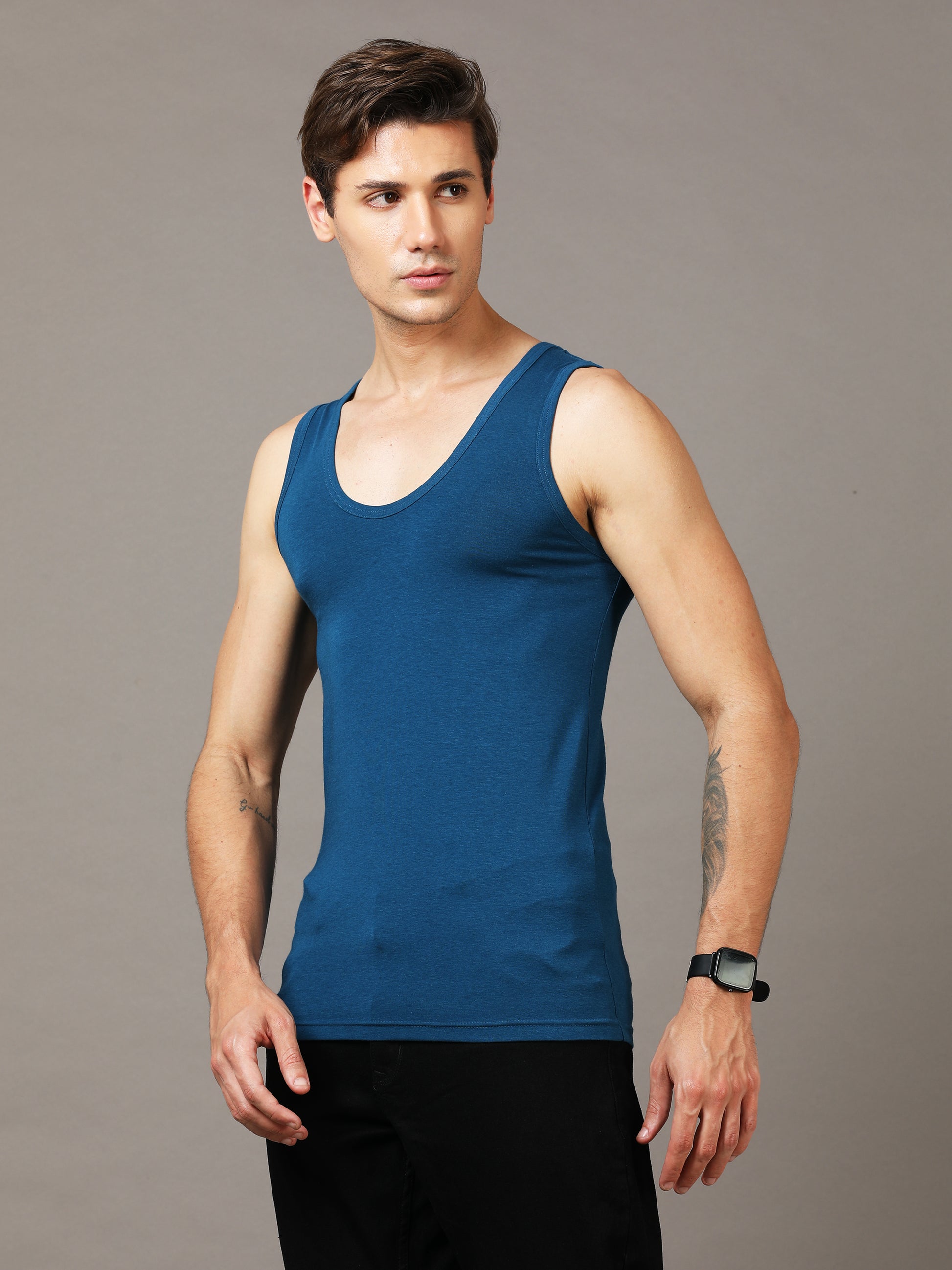 Neptune View Cotton Vests for Men