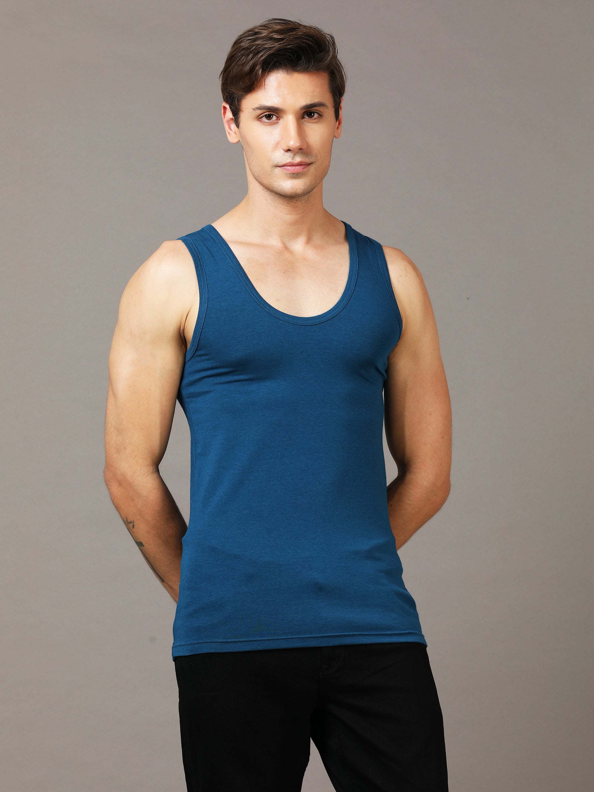 Neptune View Cotton Vests for Men