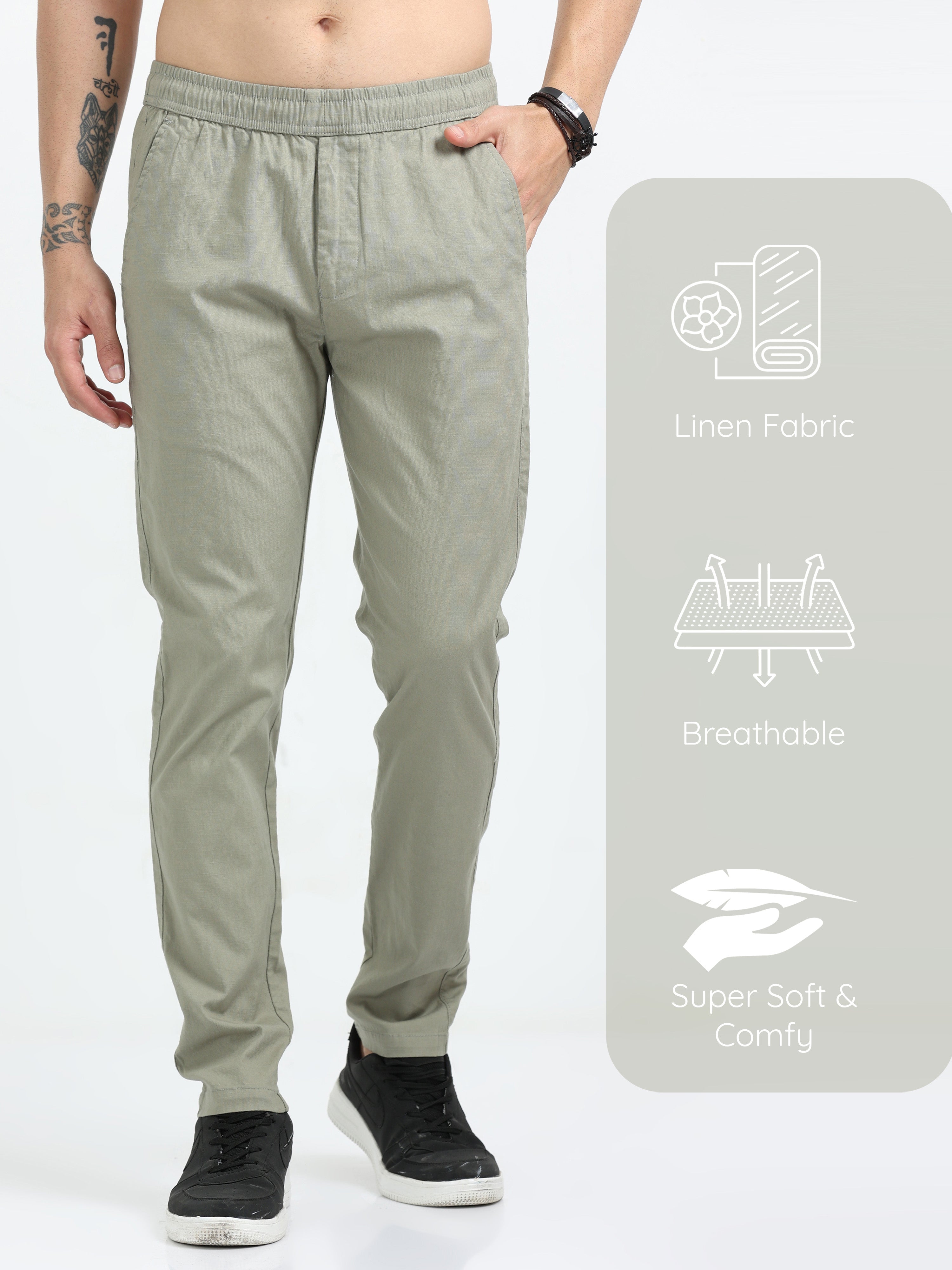 Buy Mens Linen Cargo Pants With Side Pockets, Summer Pants, Dark Grey  Lounge Pants, Work Trousers, Gift for Him, Beach Pants, Yoga Pants Online  in India - Etsy