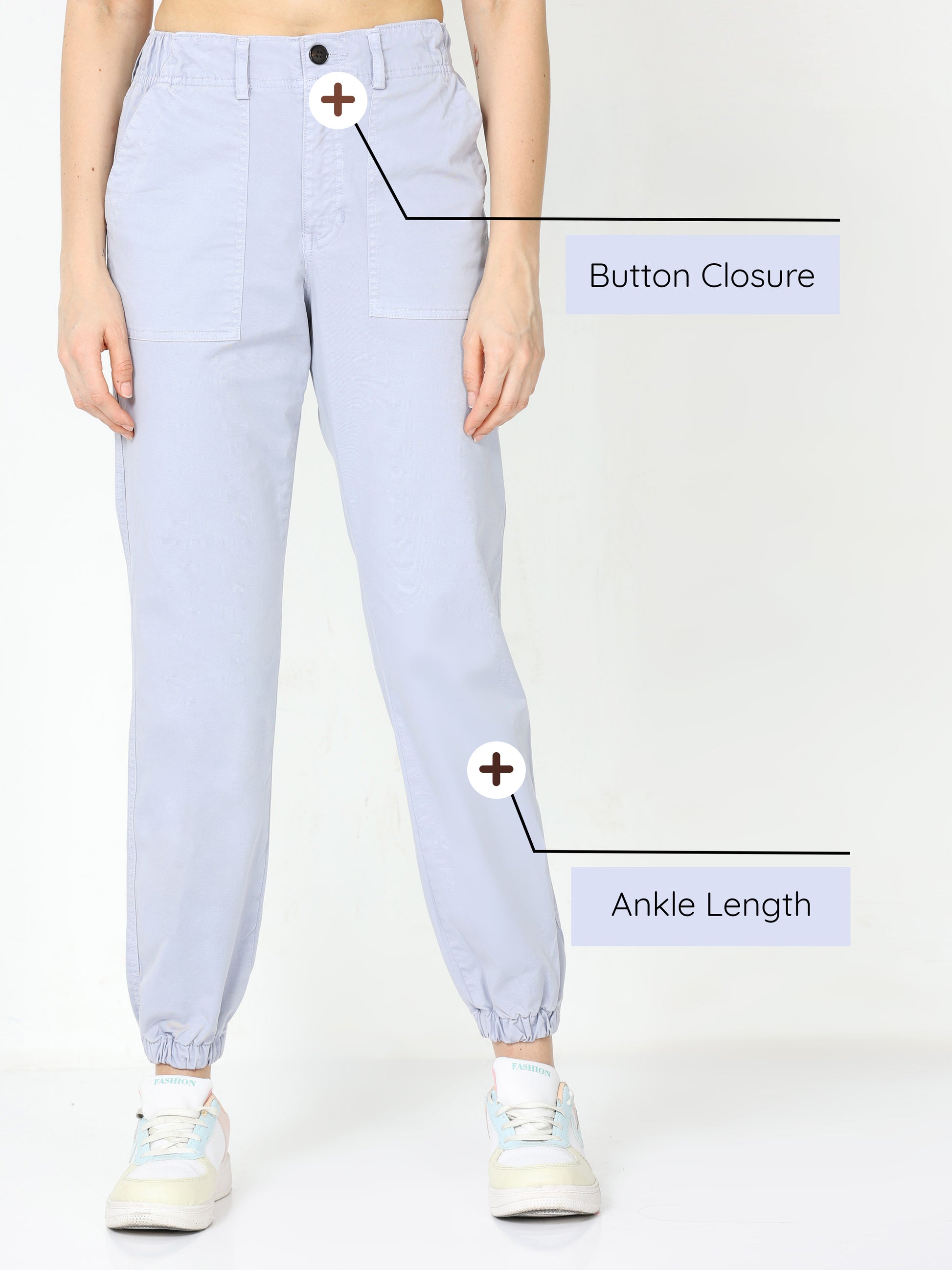 Blue Joggers Womens