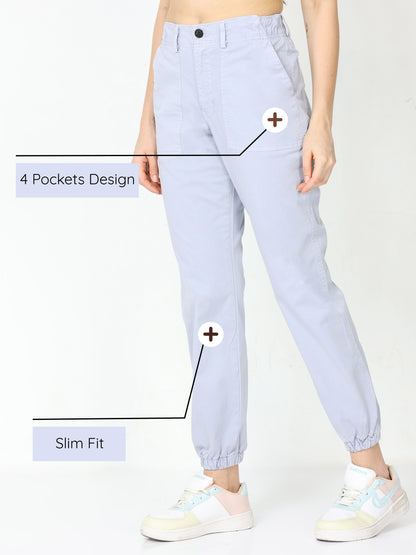 Blue Joggers Womens