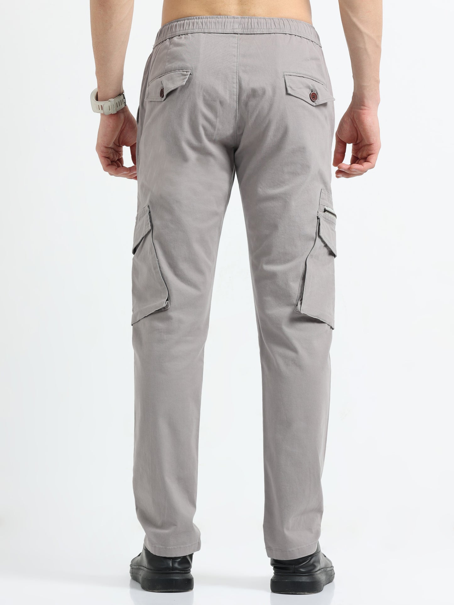 Biscuit Mens Zipper Cargo Pants