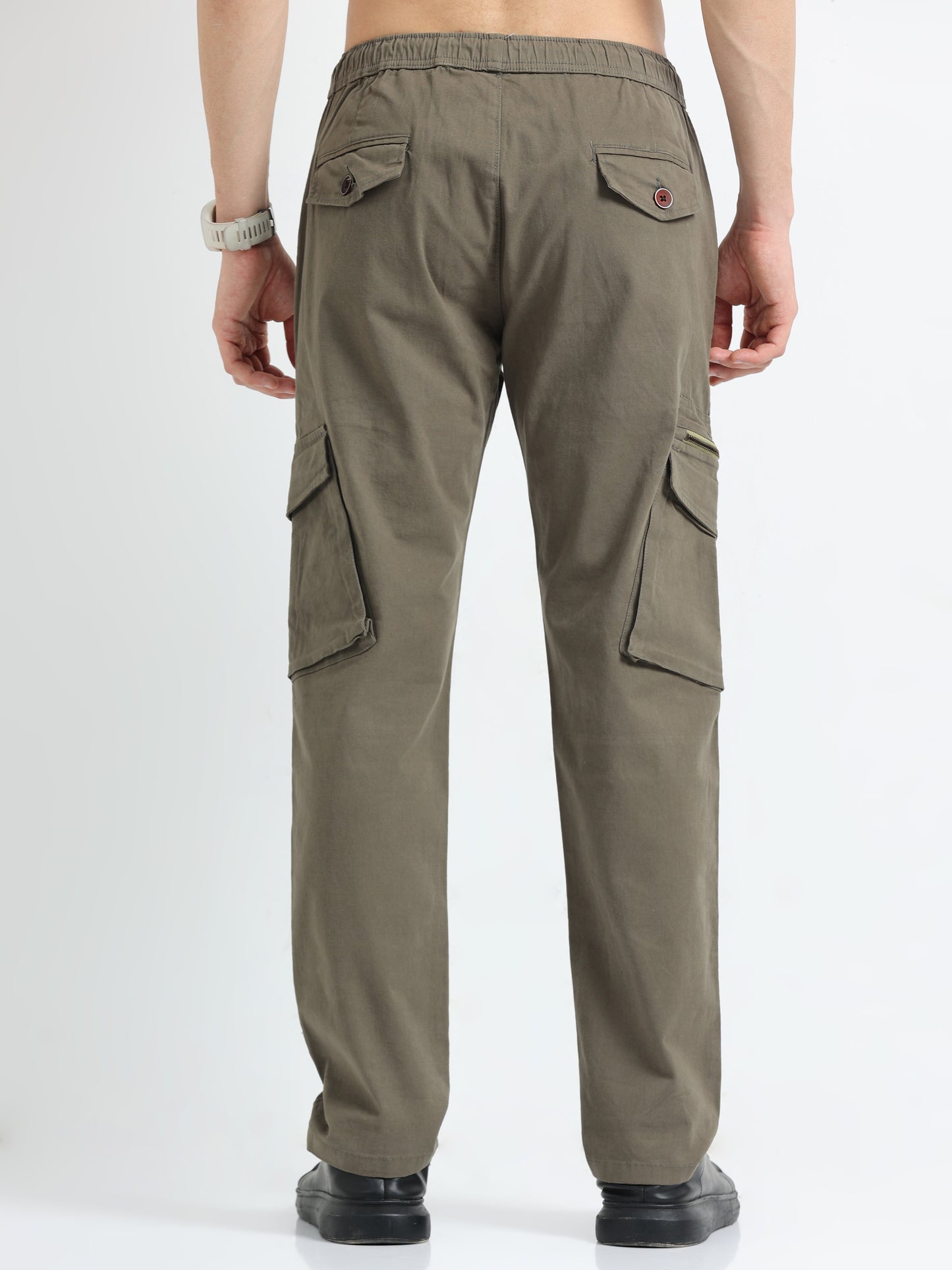 Lt Olive Cargo Pants Mens