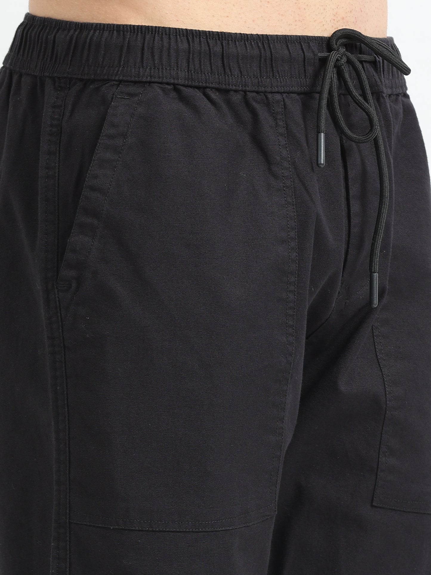 Airport Mens Joggers Black