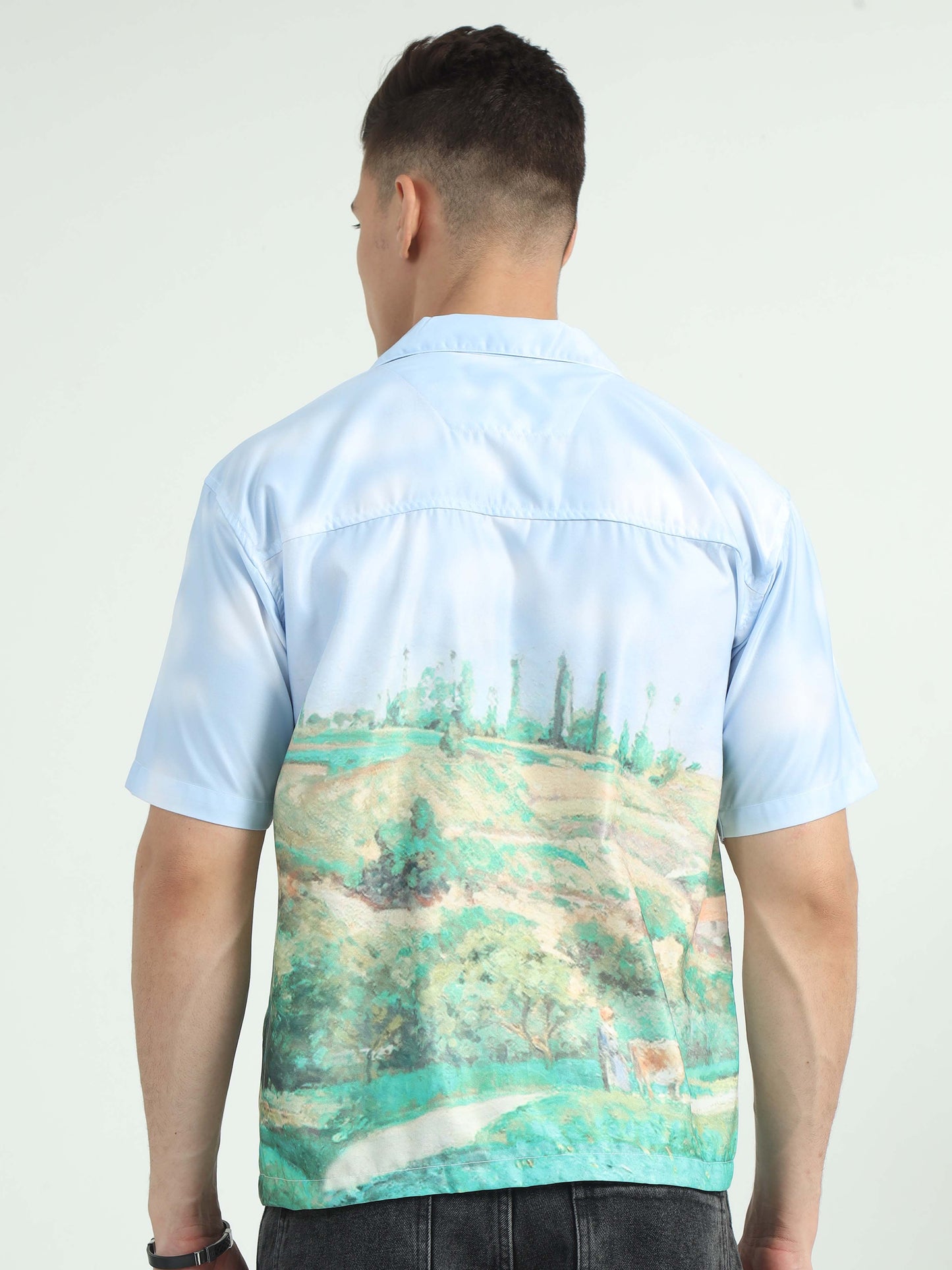 Men Grasslands Oversized Shirt-Grasslands