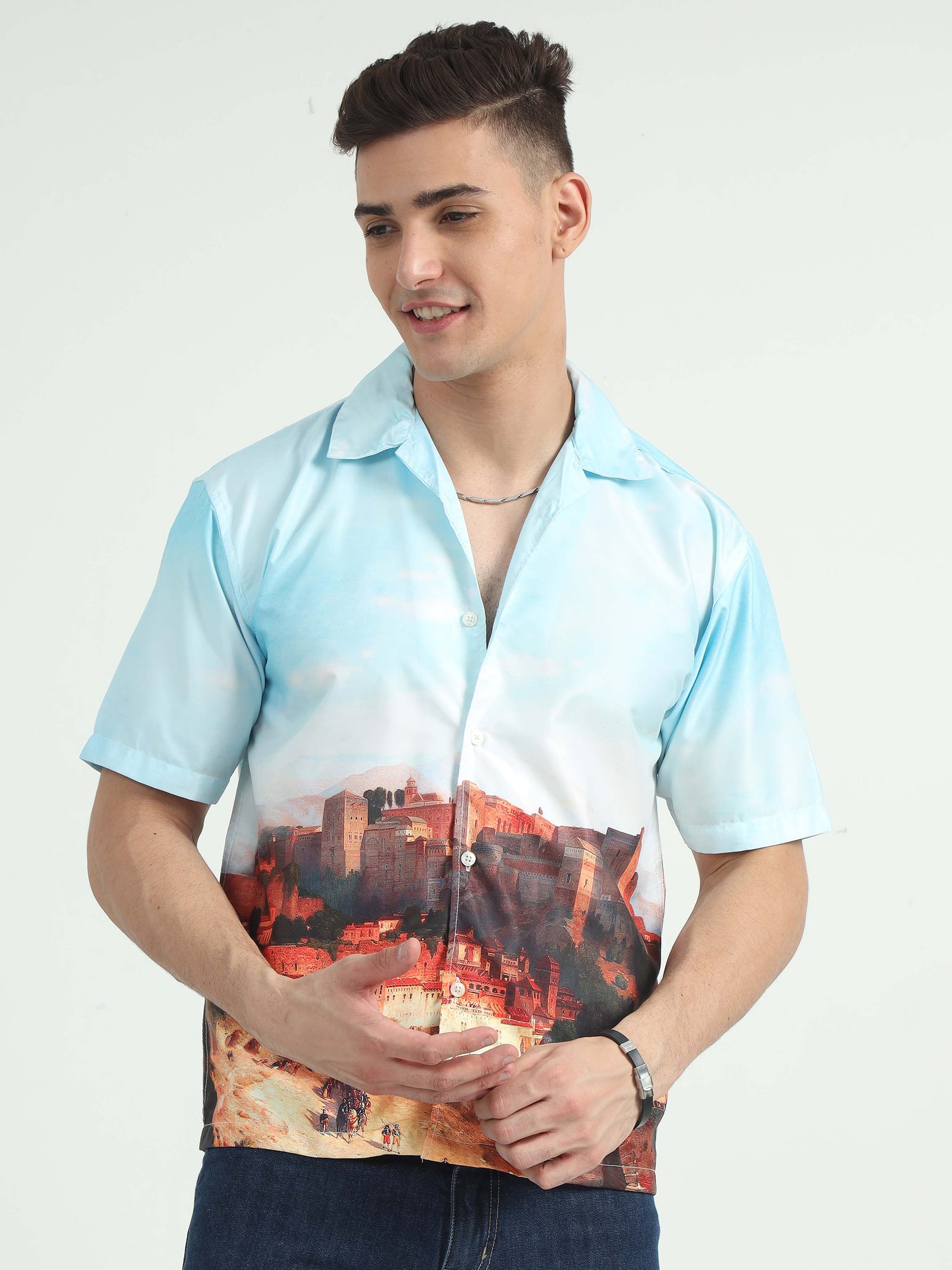 Macedonia Baggy Shirt For Men