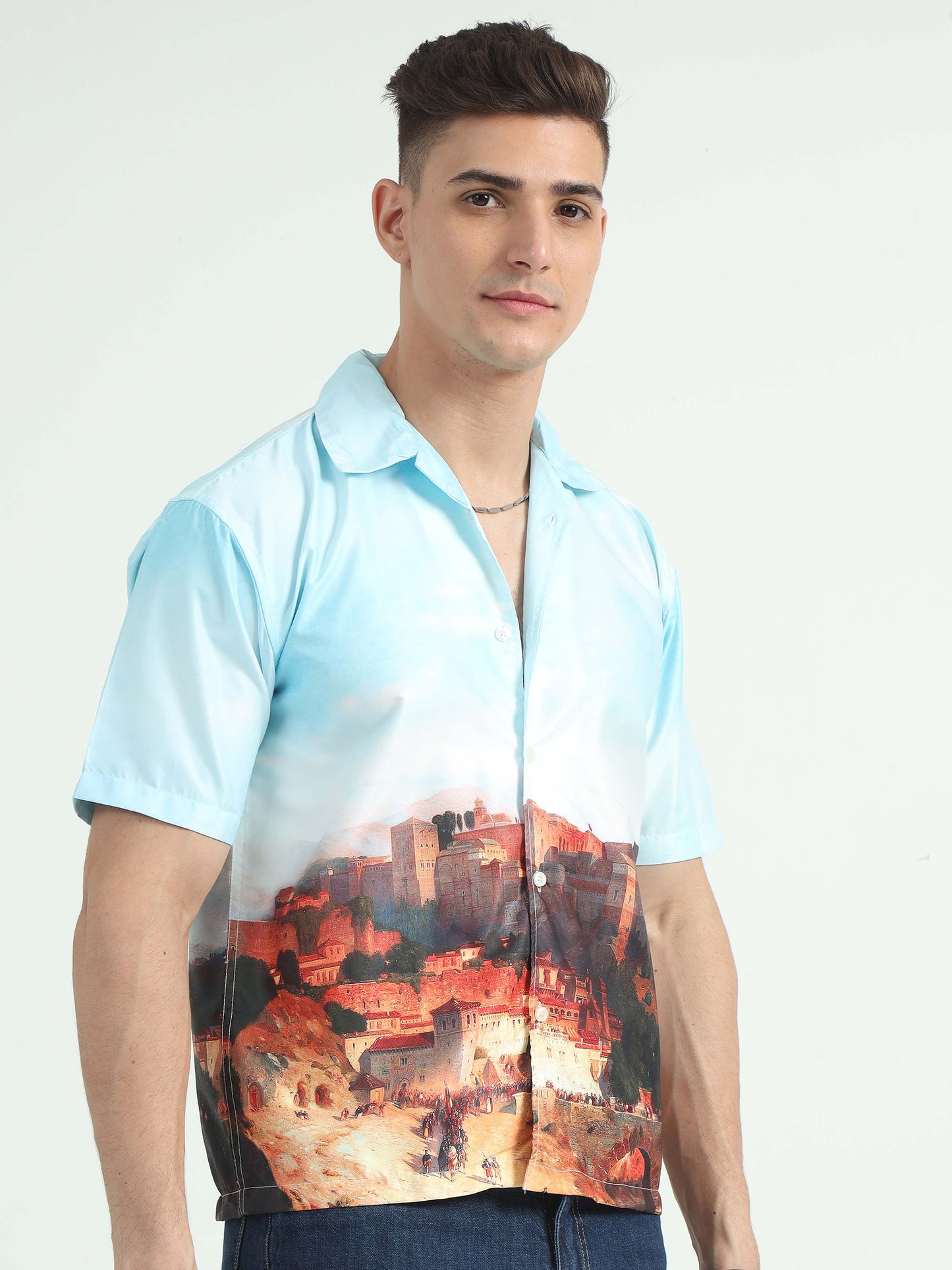 Macedonia Baggy Shirt For Men