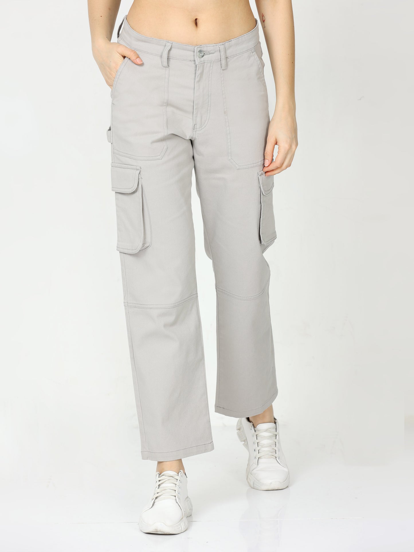 Stone Classic Cargo Pants For Women