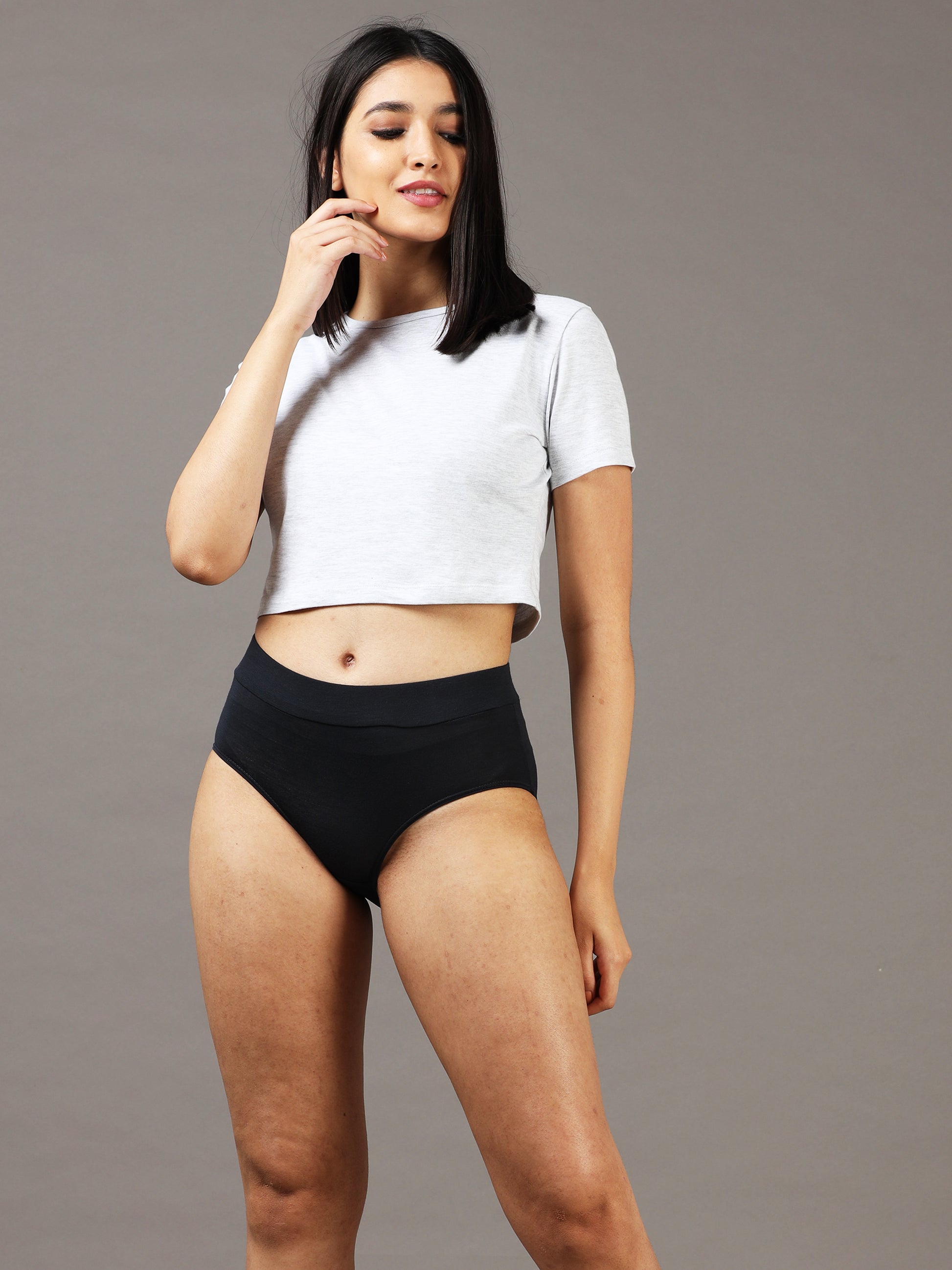 Spruce Cotton Underwear Hipsters for Womens