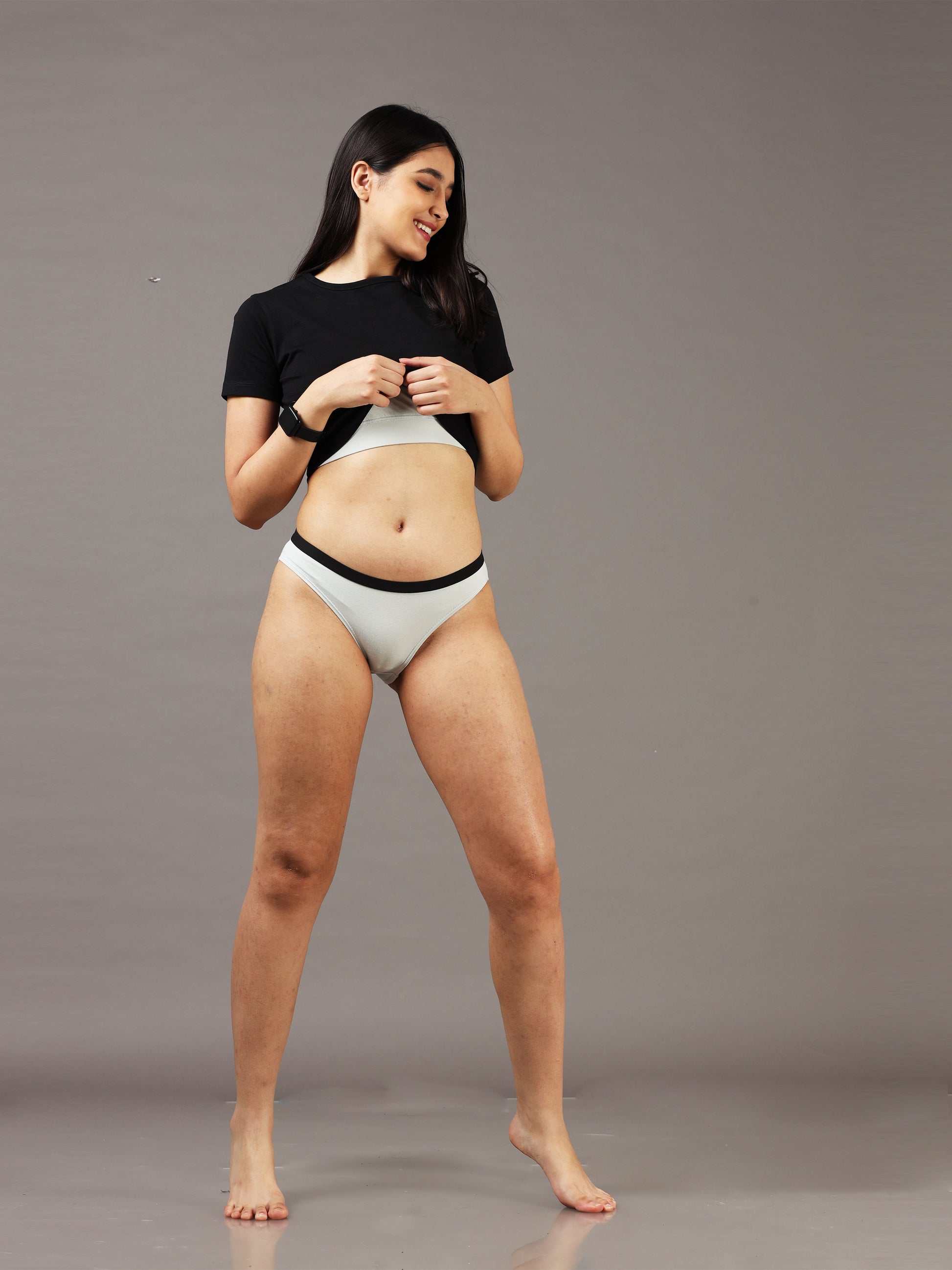 Shark Skin White Women Bikini