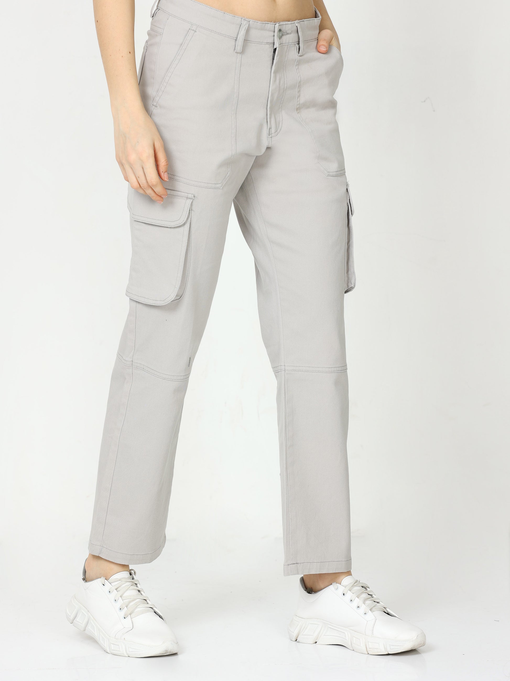 Stone Classic Cargo Pants For Women