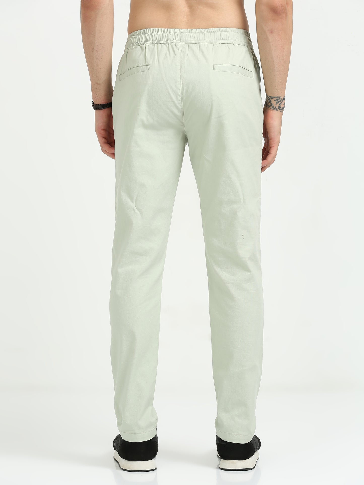 Fern Lazy Linen Trousers For Men