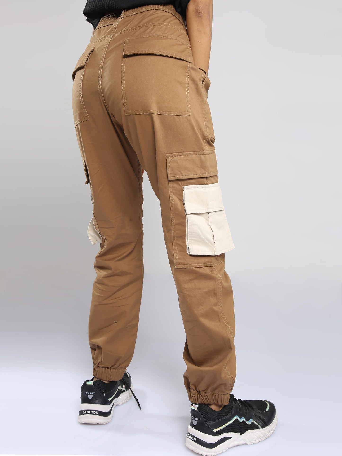 Brown Jogger Pants for Womens