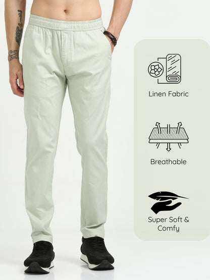 Fern Mens Linen Trousers