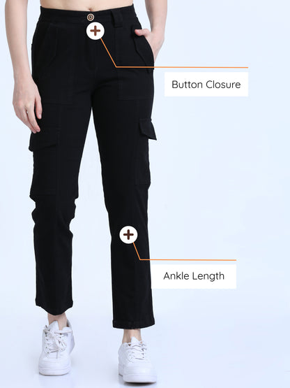 Black Cargo Pants Women