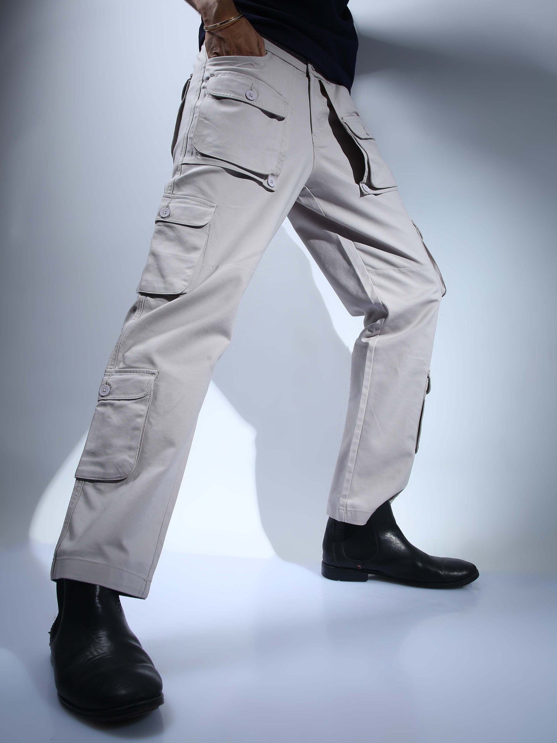 Biscuit Hip Hop Cargo Pants For Men