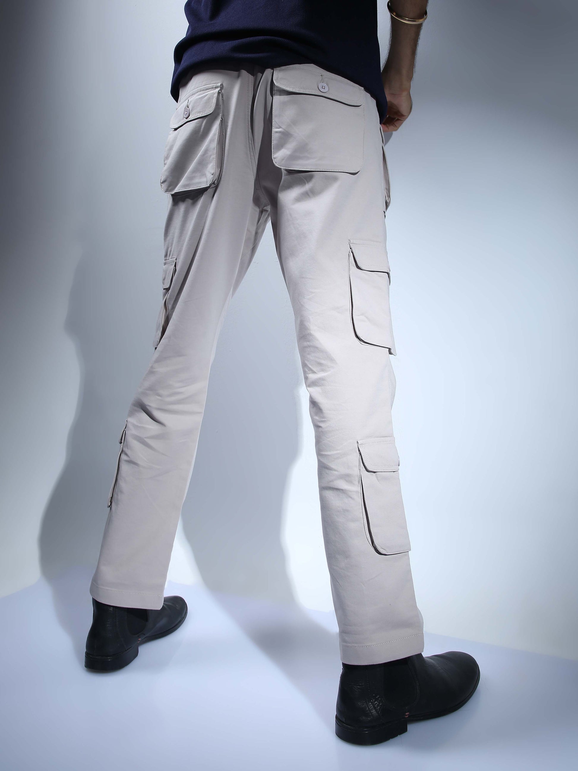 Biscuit Hip Hop Cargo Pants For Men