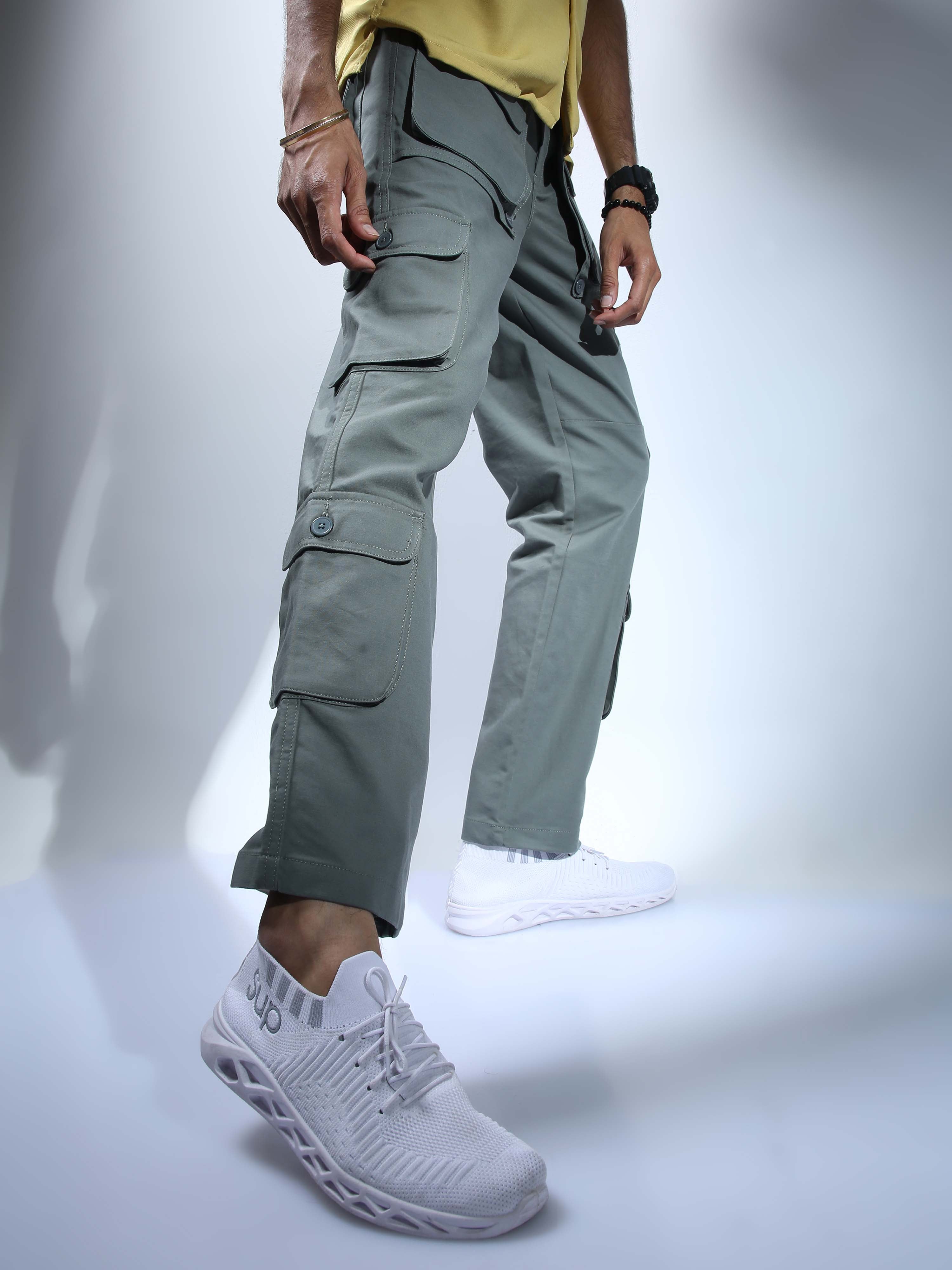 Mens cargo pants on sale baggy