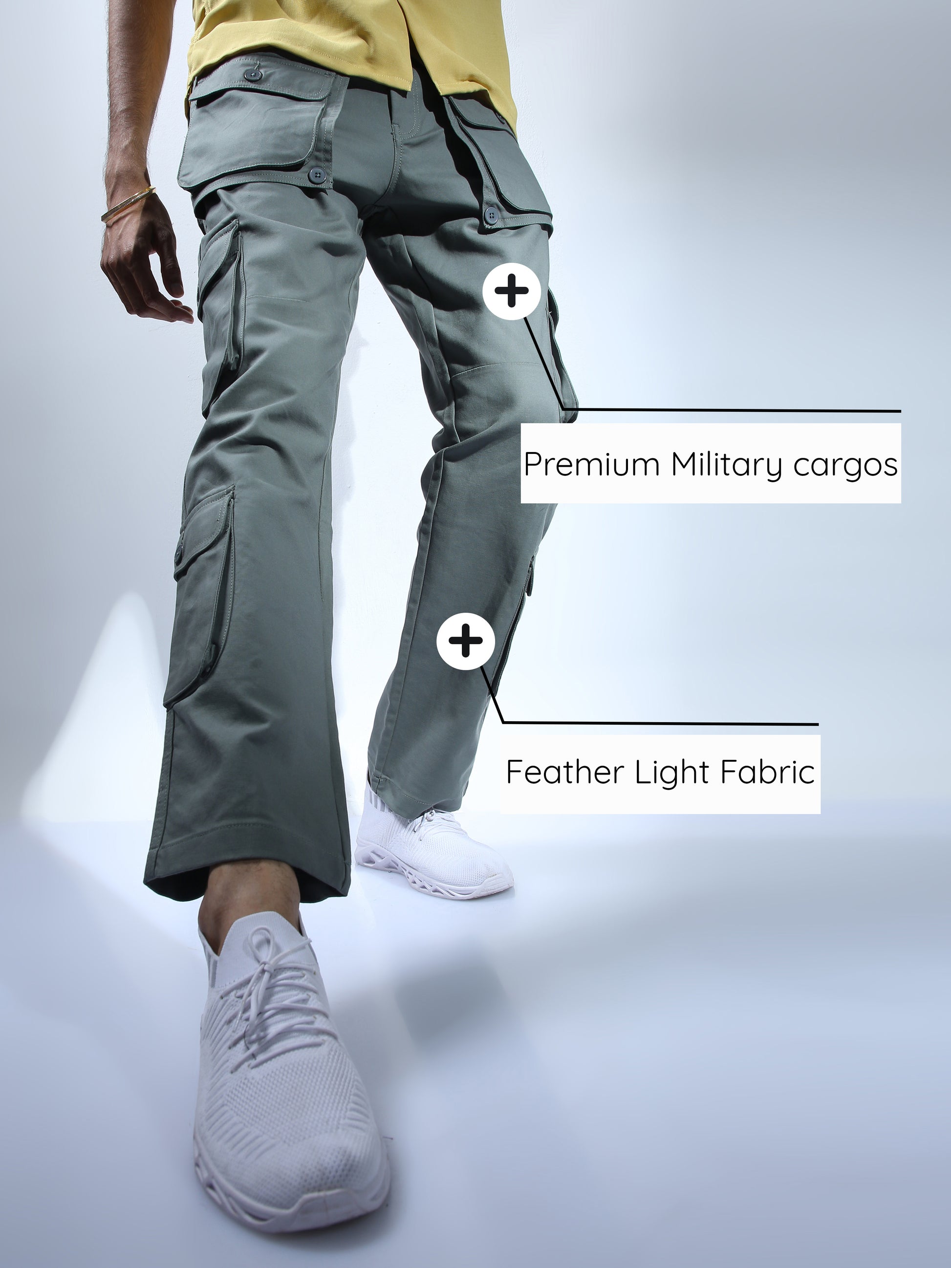 Military Baggy Cargo Pants For Men