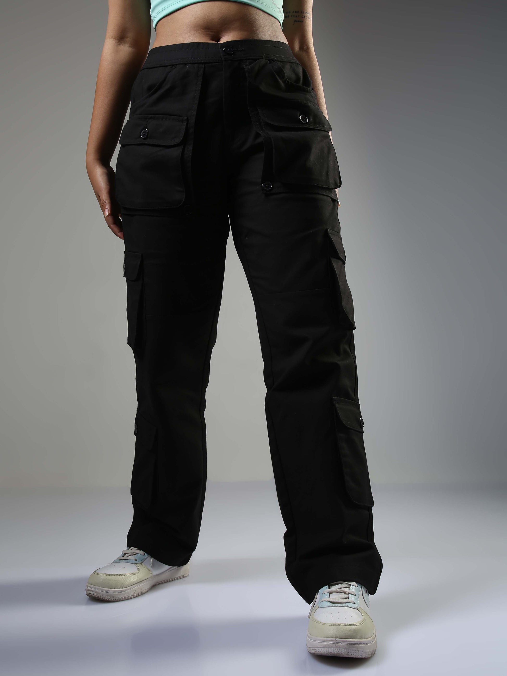 Baggy Cargo Jeans For Women