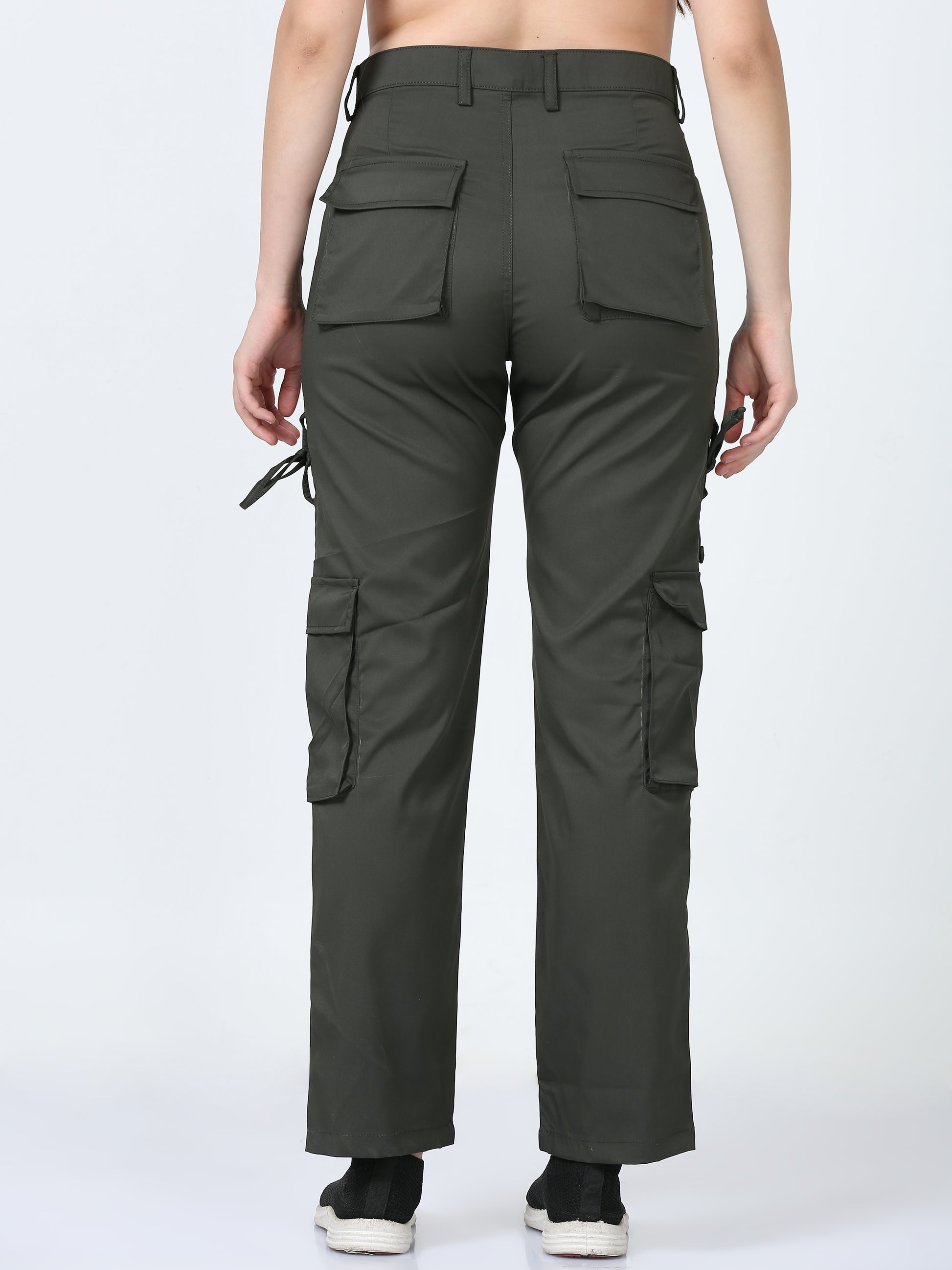 Olive Green Cargo Pants Womens