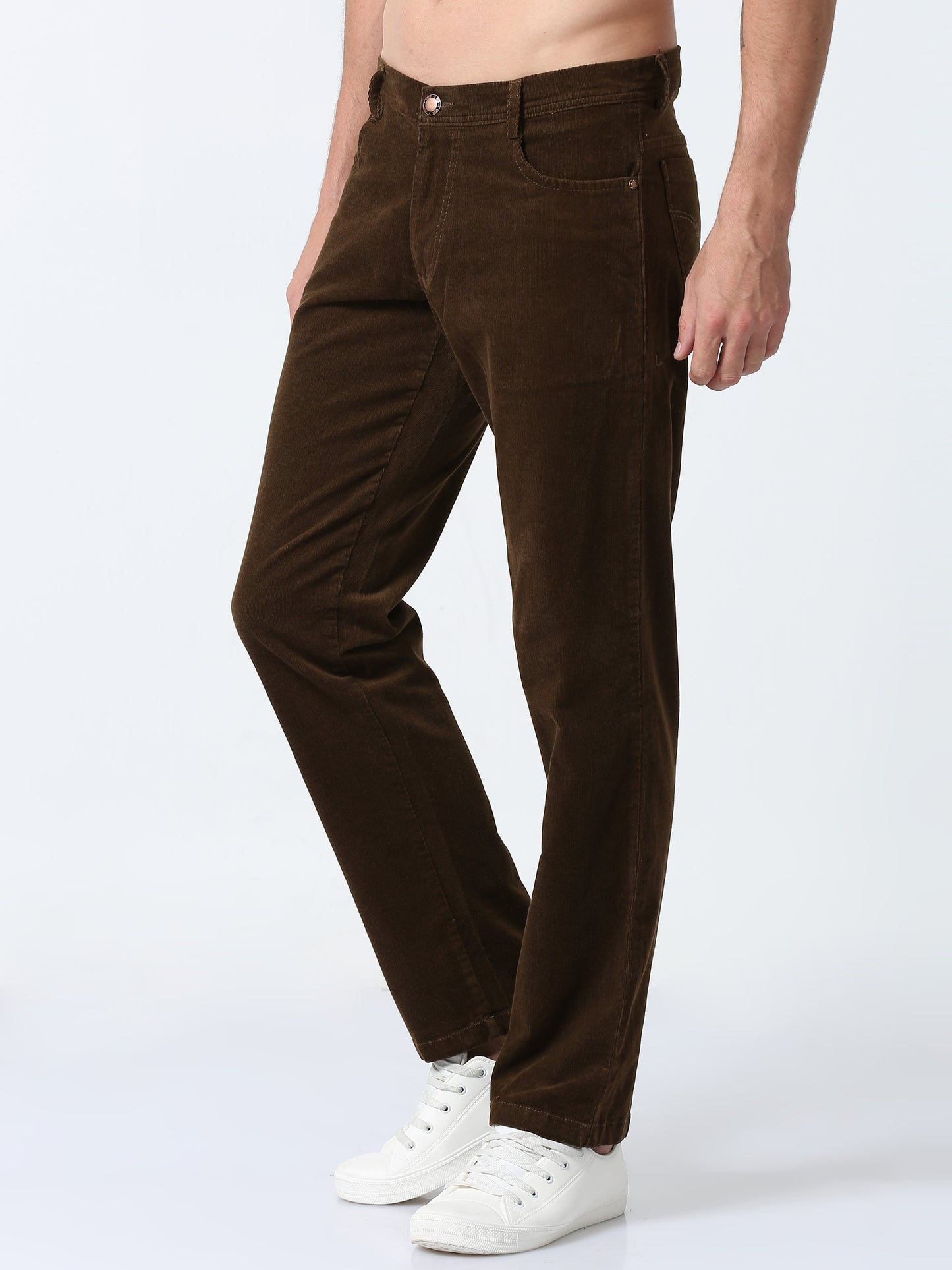 Brown Corduroy Pants For Men