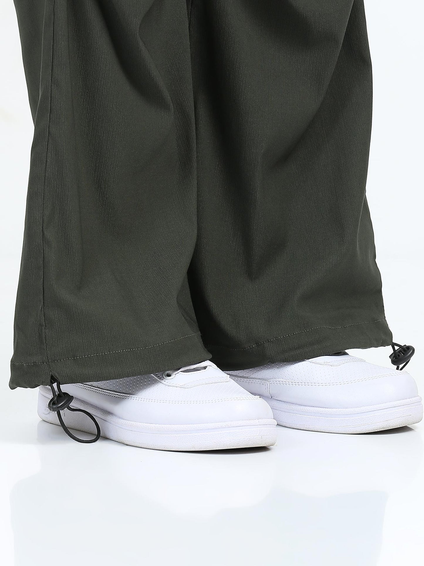 Women Parachute Trouser-Olive