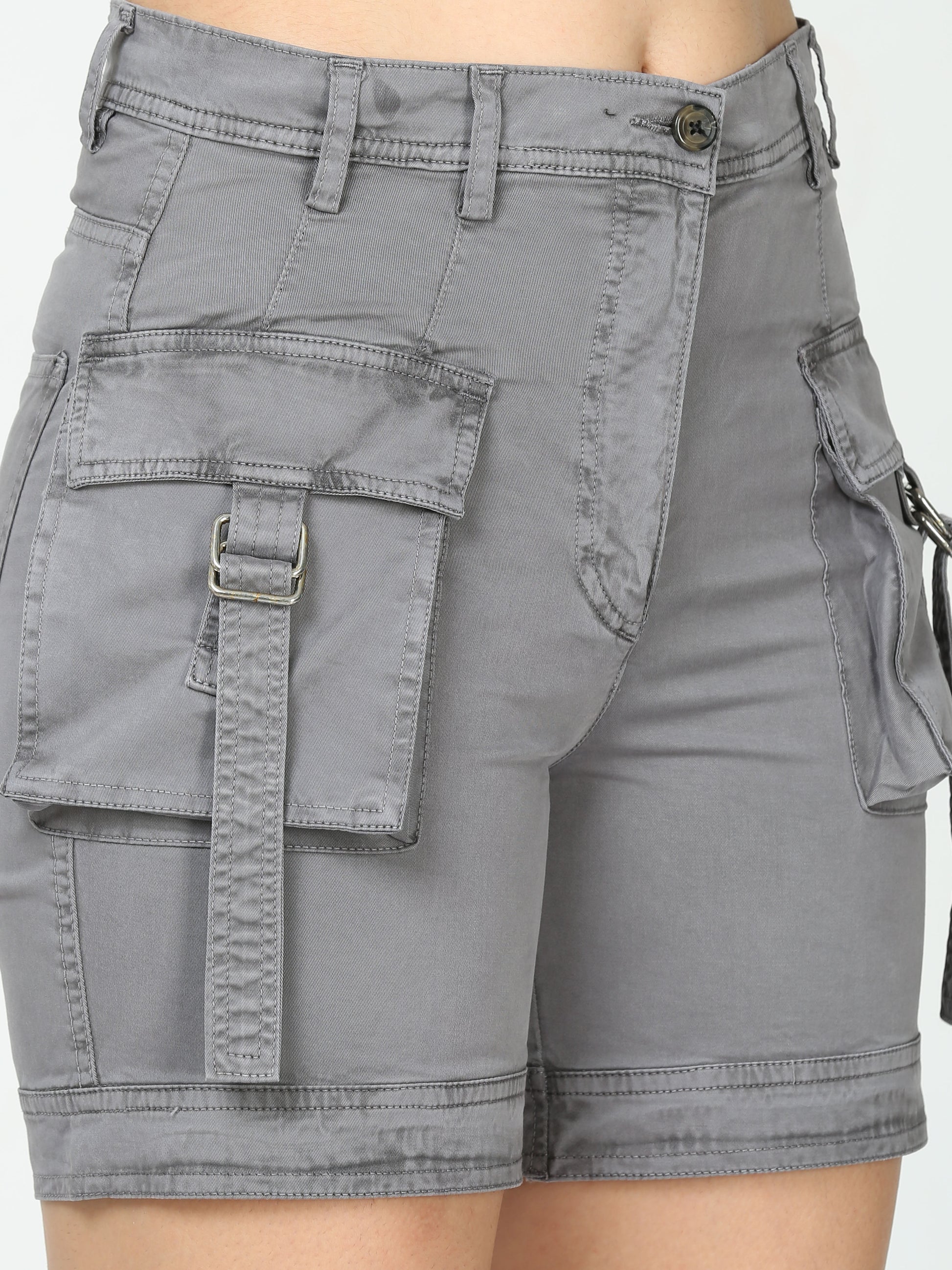 Smoky Cargo Shorts for Women