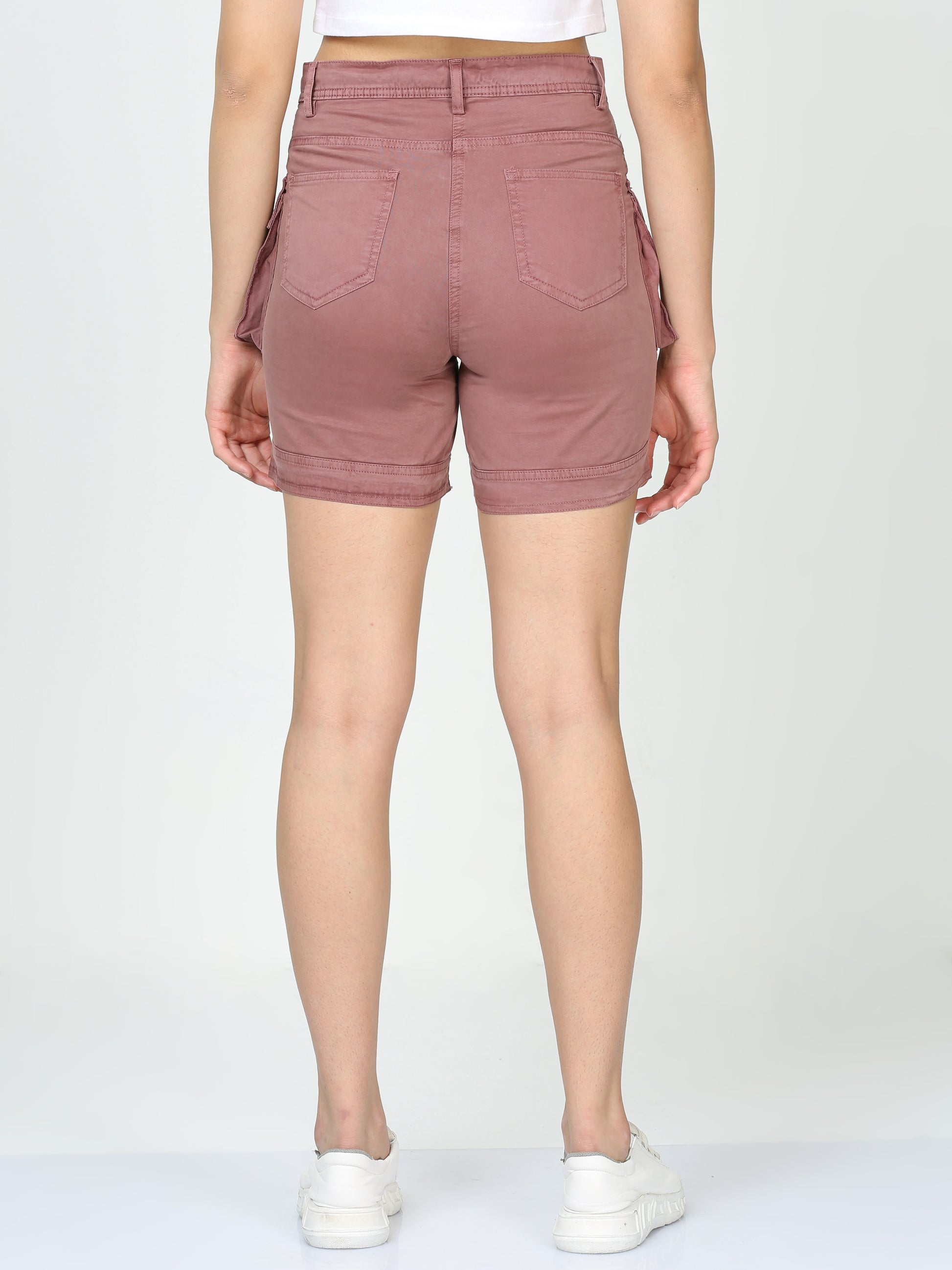 Plum Summer Shorts for Women