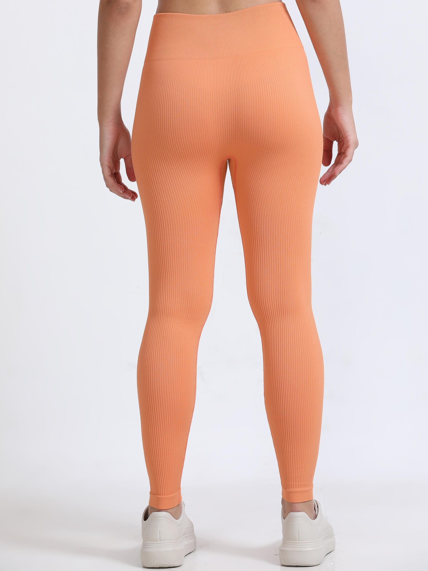 Orange Colour Leggings For Women