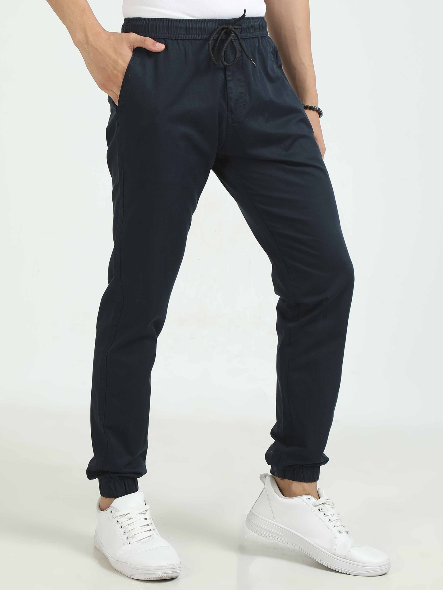 Navy Joggers for Men