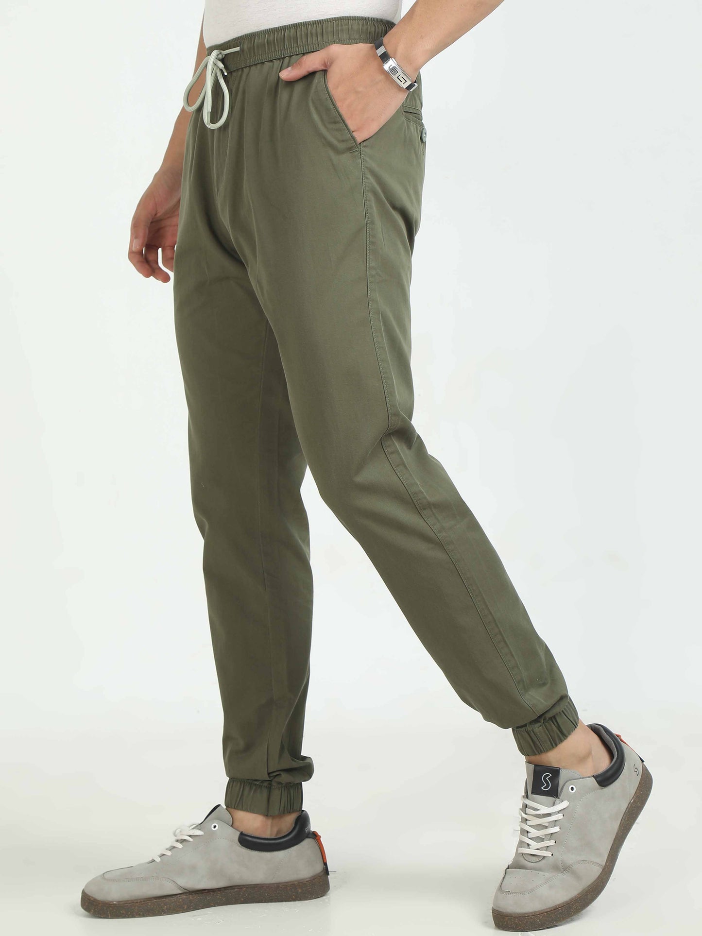 Olive Joggers for Men