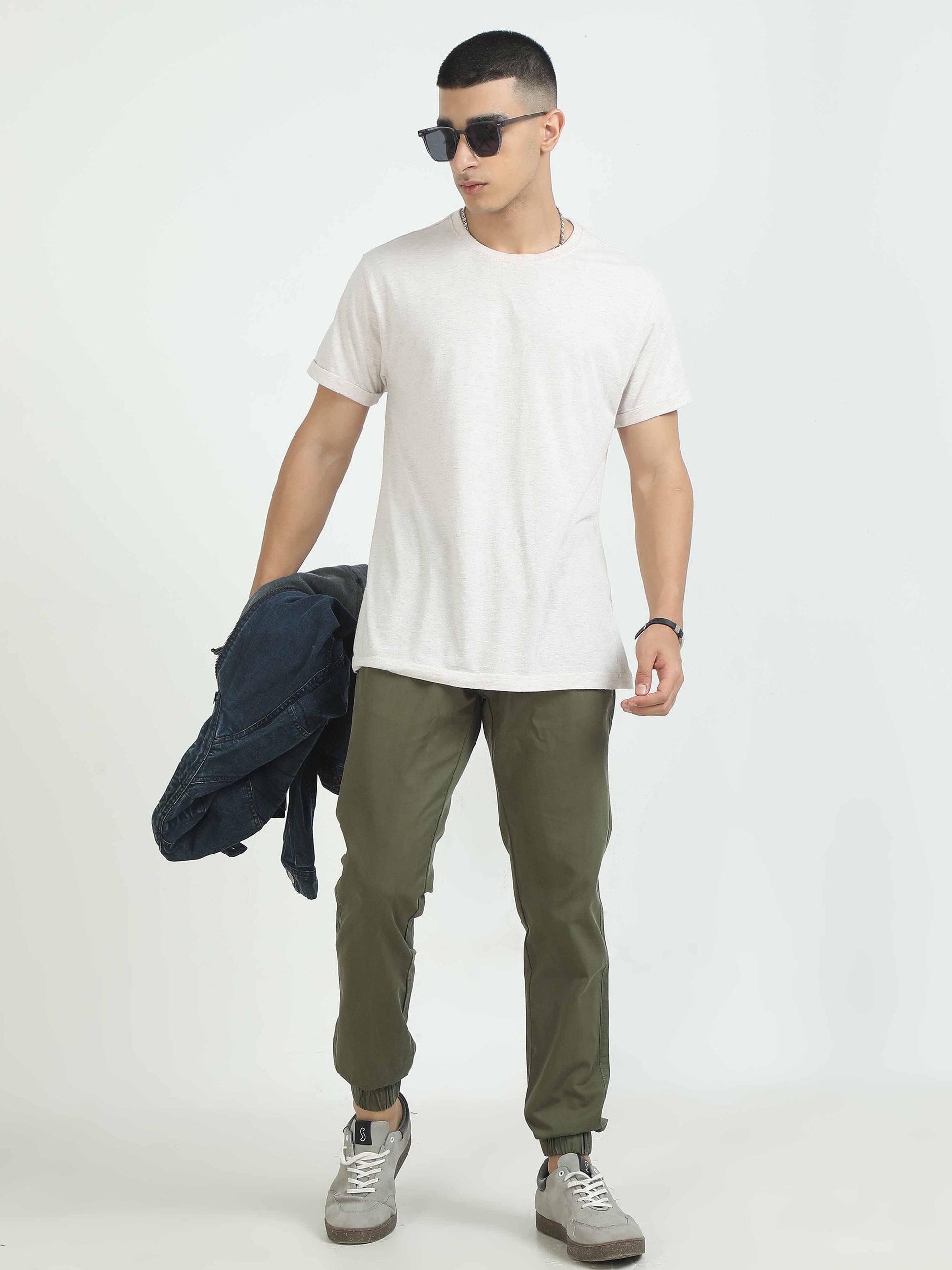 Olive Joggers for Men