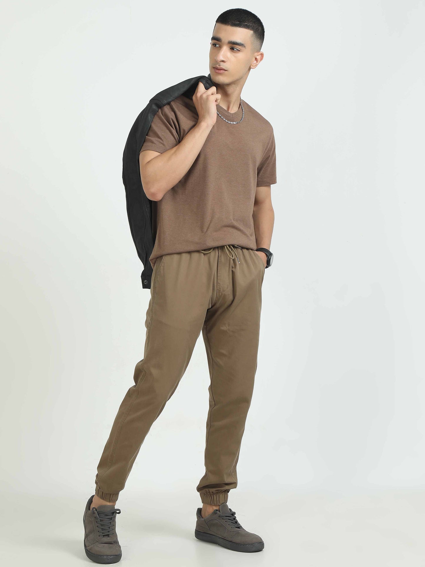 Khaki Joggers For Men