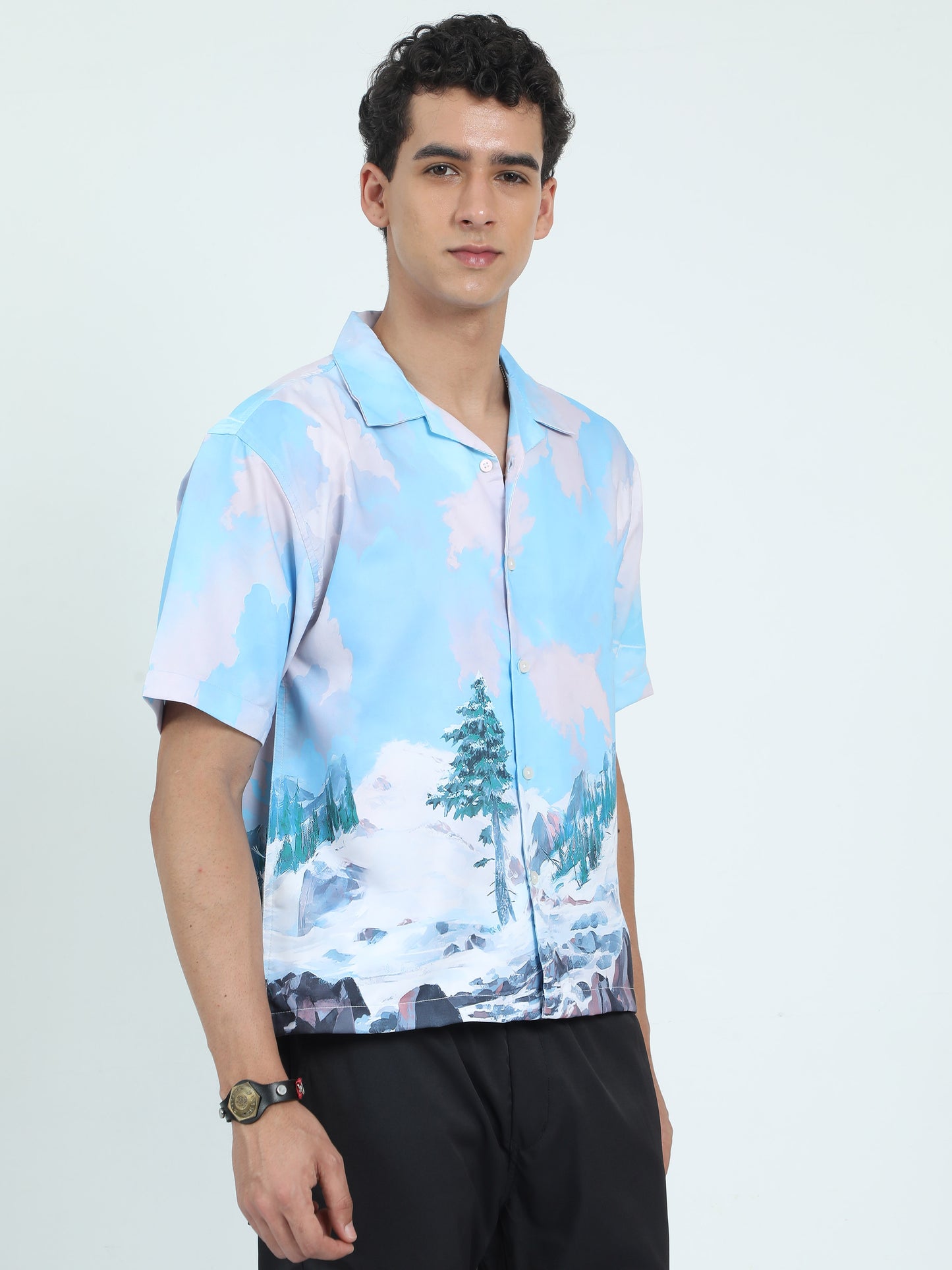 Alaska Men's Loose Shirt