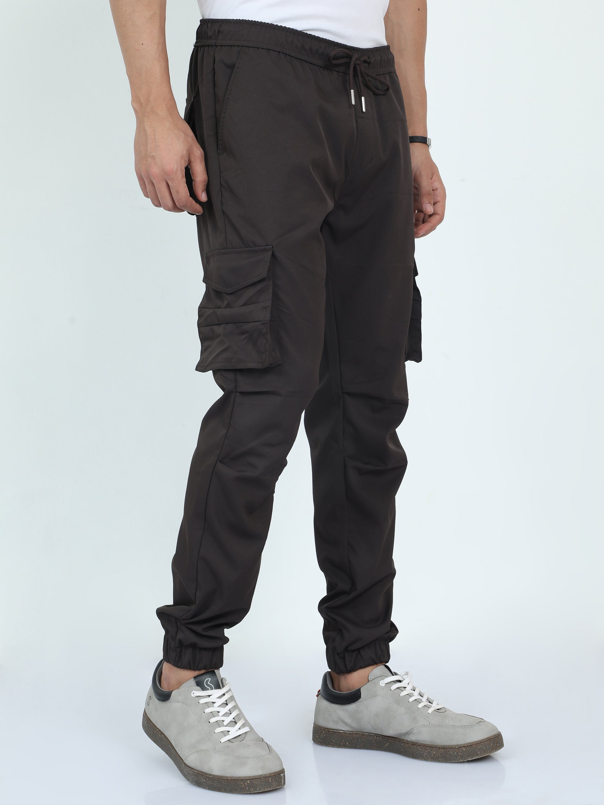 Coffee Street Cargo Jogger Pants For Men