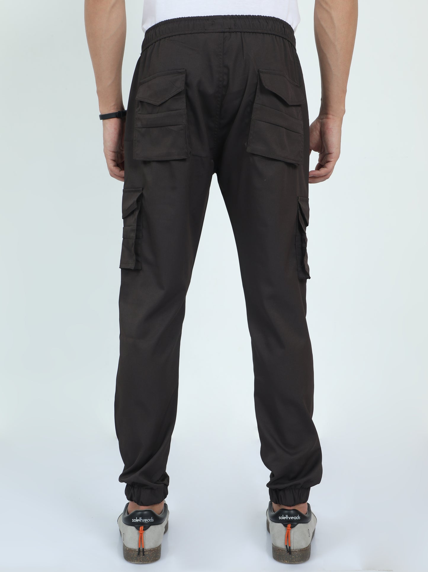 Coffee Street Cargo Jogger Pants For Men