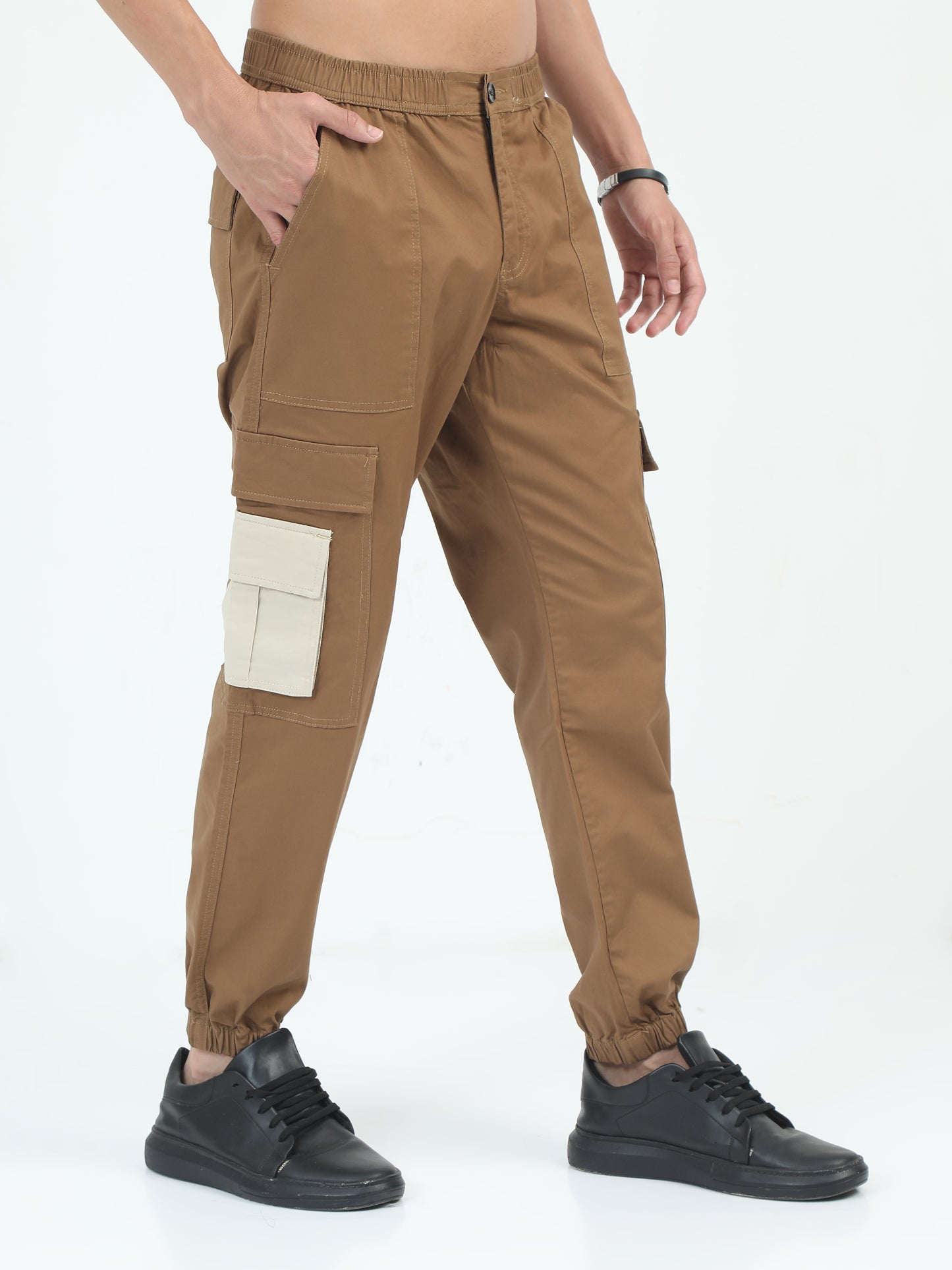 Classic Brown Jogger Pants for Men