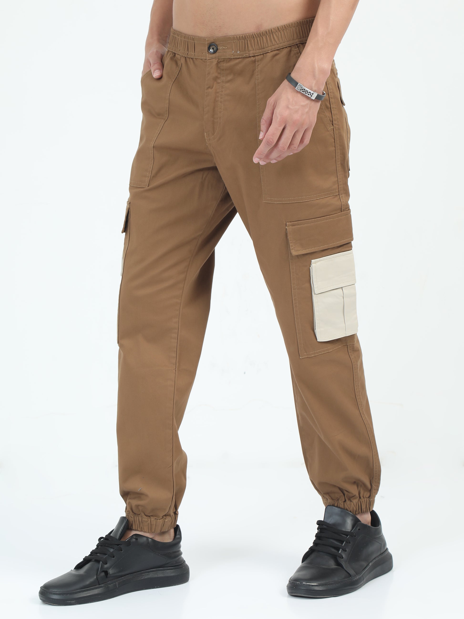 Classic Brown Jogger Pants for Men