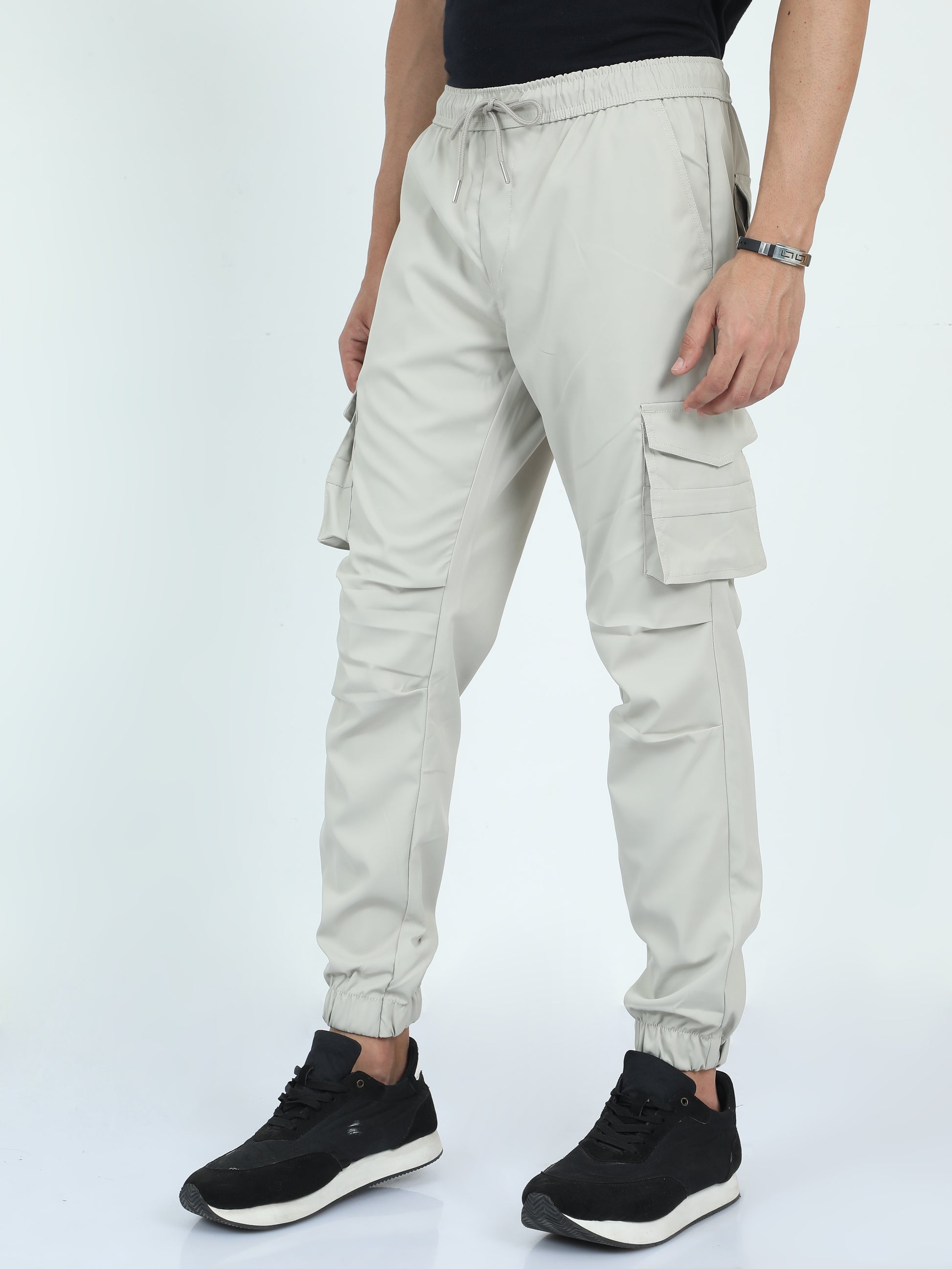 Cream Street Cargo Joggers For Mens