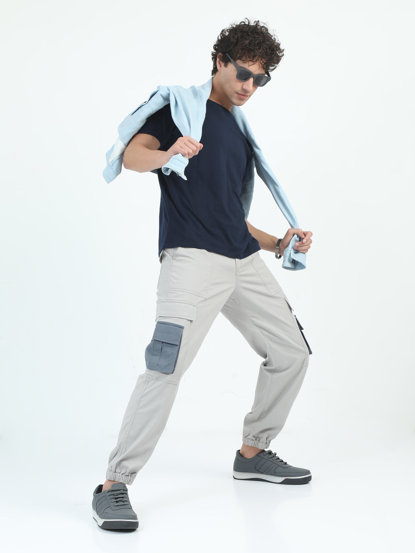 Classic Stone Mens Jogger Cargo Pants