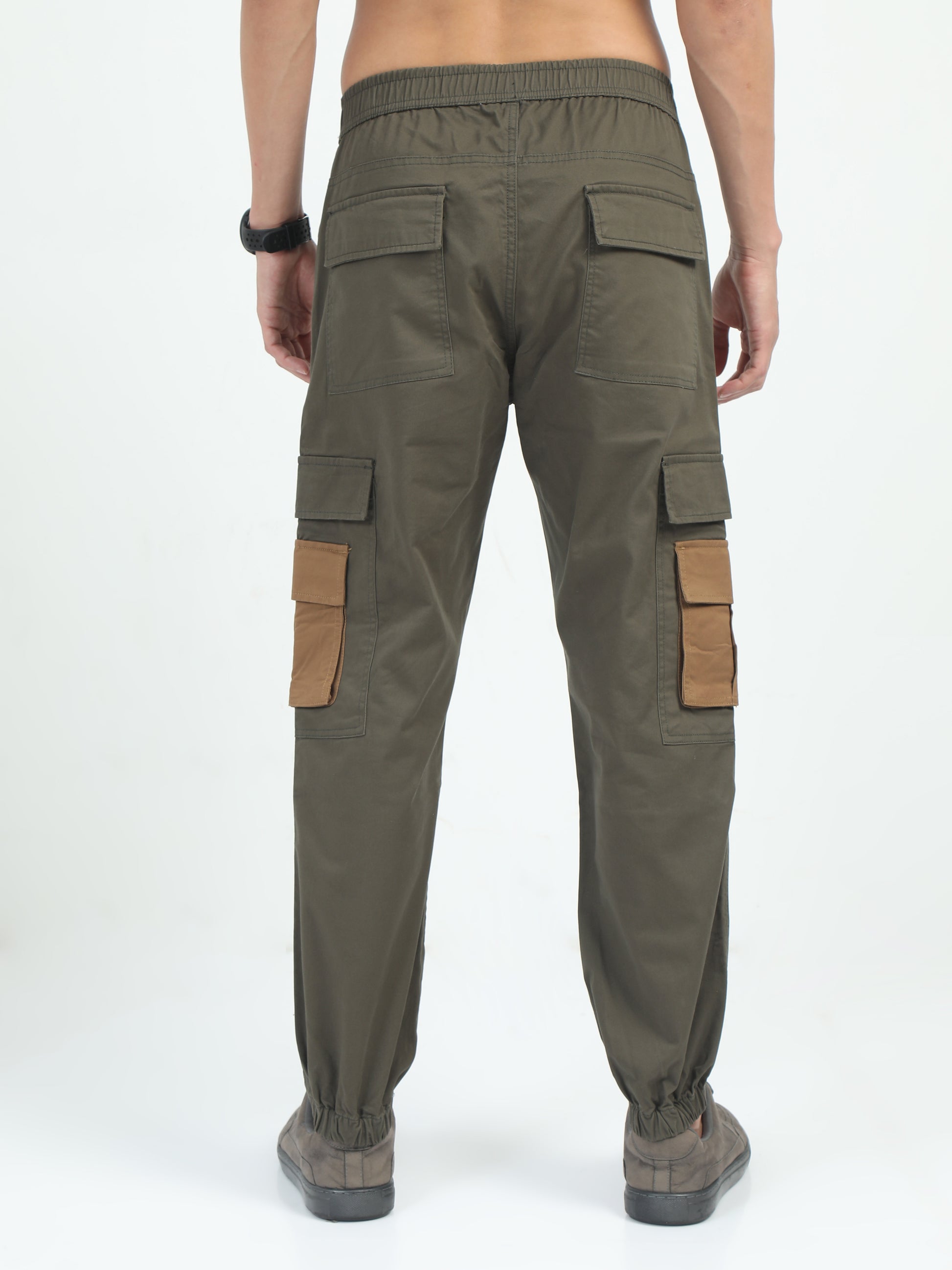 Classic Olive Jogger Pants Mens