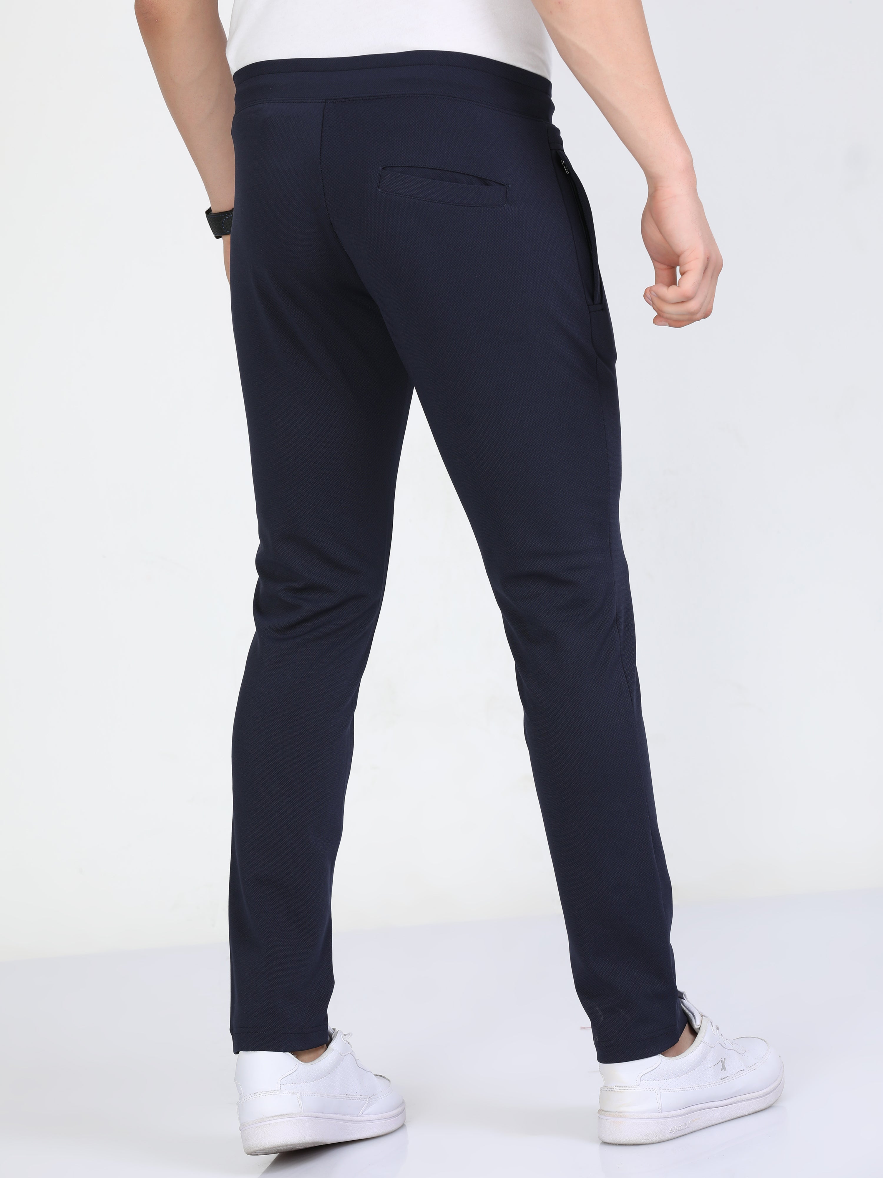 Stretchy navy shop blue pants