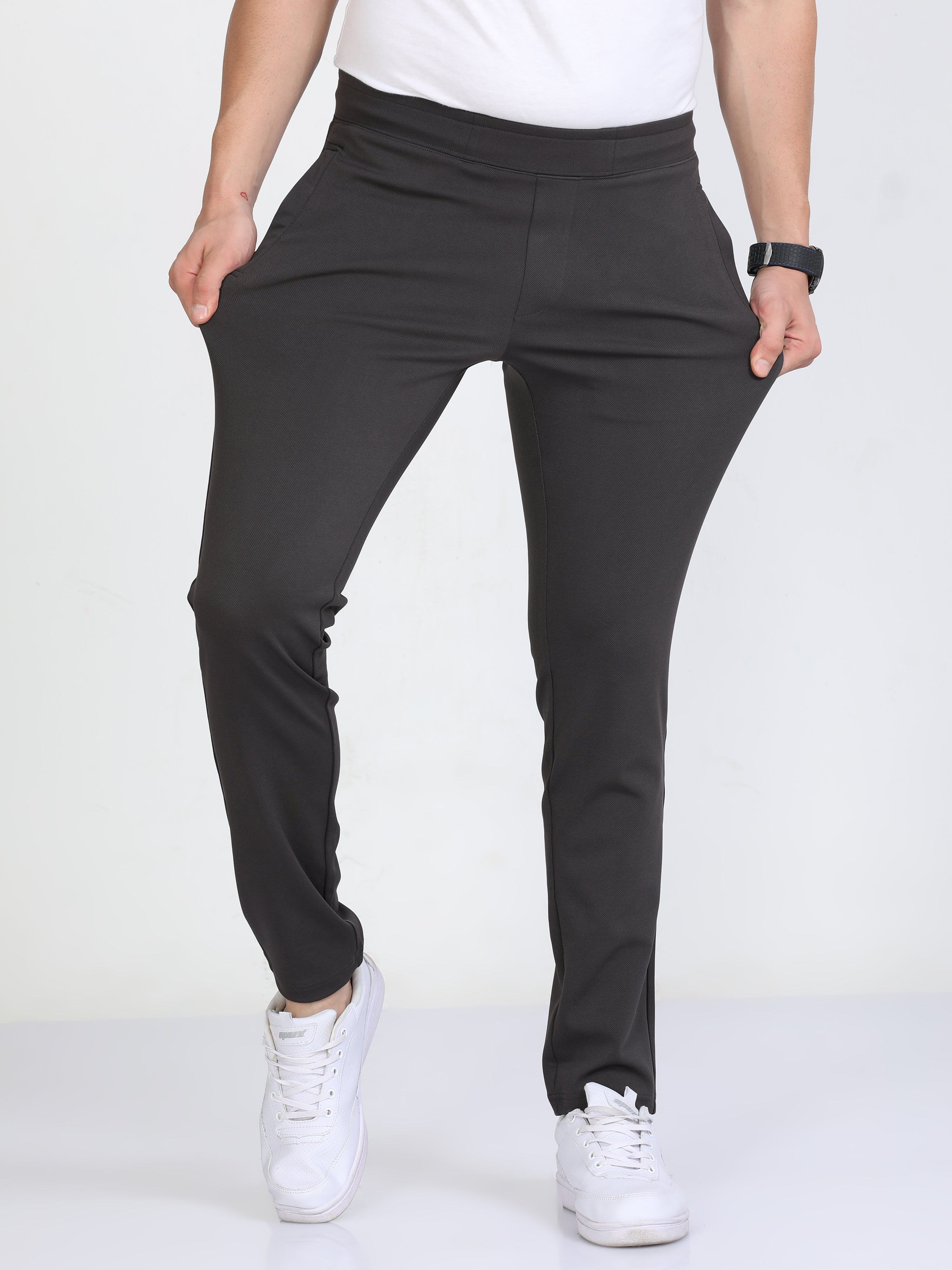 Buy Joggers Park Men Grey Techwear Pant Online In India At Discounted Prices