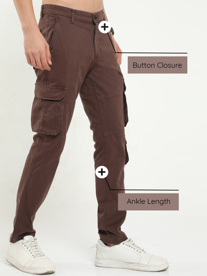 Men's Brown cargo pants
