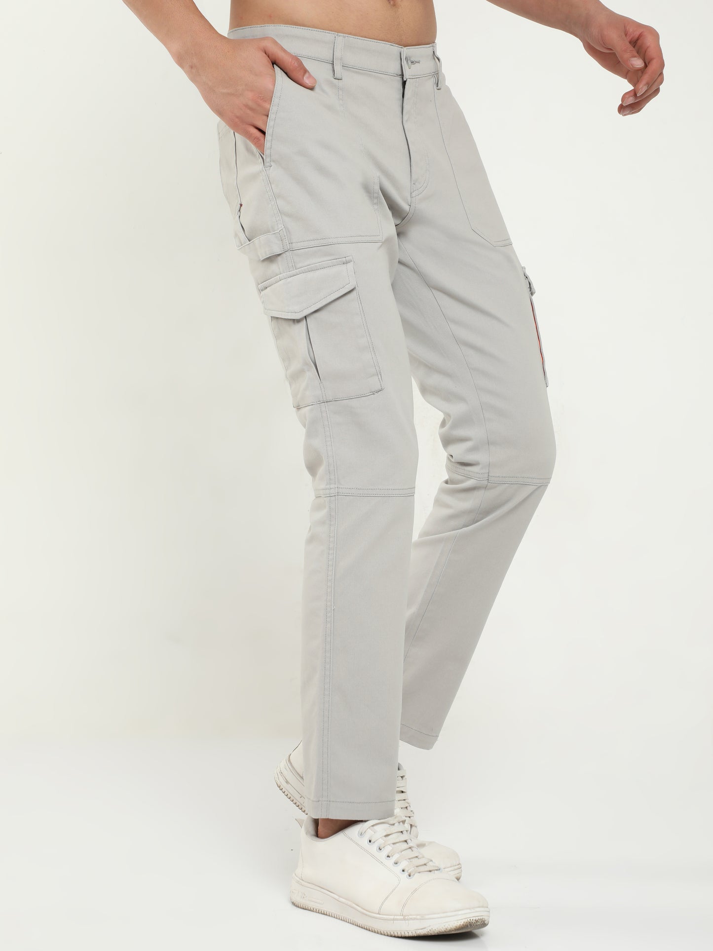 Men Classic Cargo Pant- Stone